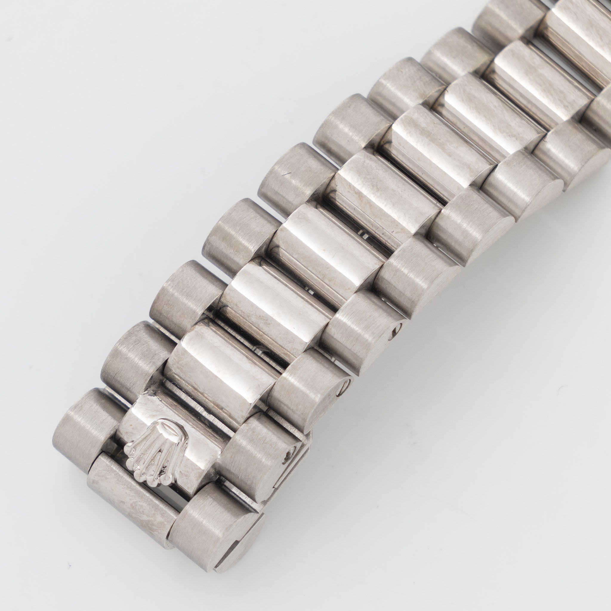 Rolex Day-Date 18039 Salmon Dial in 18k White Gold Box and Paper Set