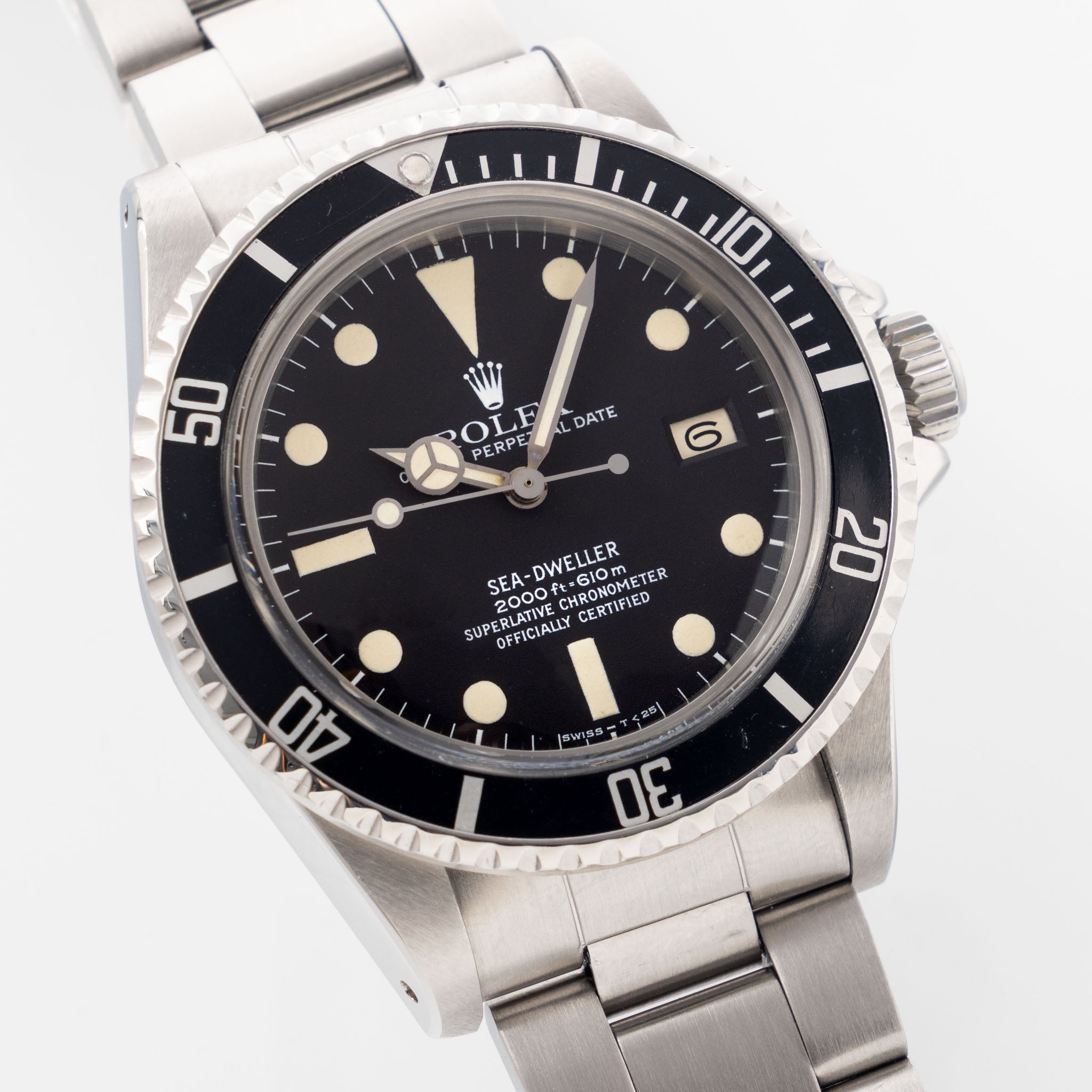 Rolex Sea-Dweller 1665 Great White MK1 Dial with Box and Papers