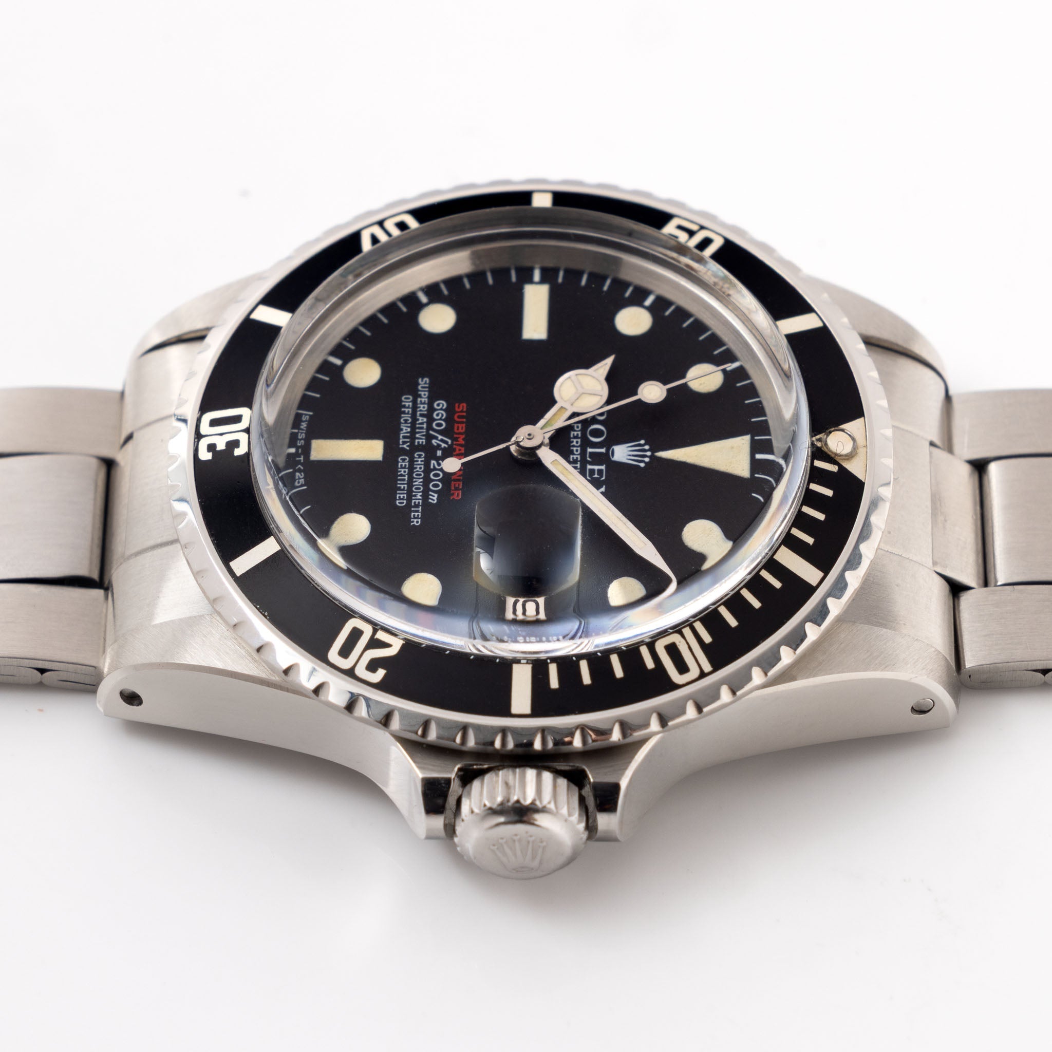 Rolex Submariner 1680 Red MK4 Dial Box and Papers Set