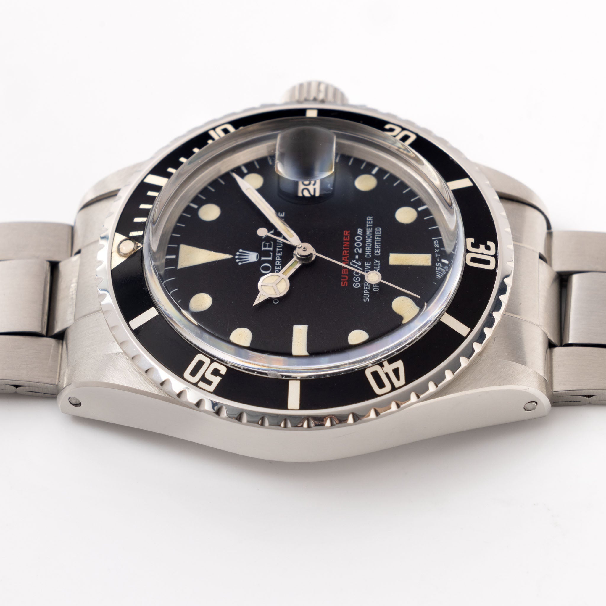 Rolex Submariner 1680 Red MK4 Dial Box and Papers Set