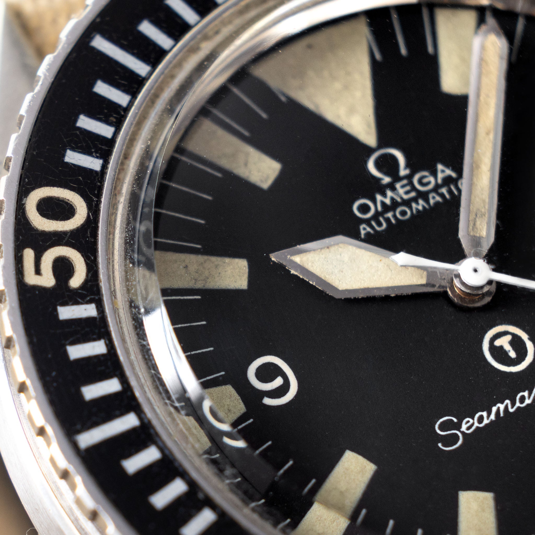 Omega Seamaster 300 British Royal Navy Issued ref. 165.024 Mil-spec Circle-T Dial