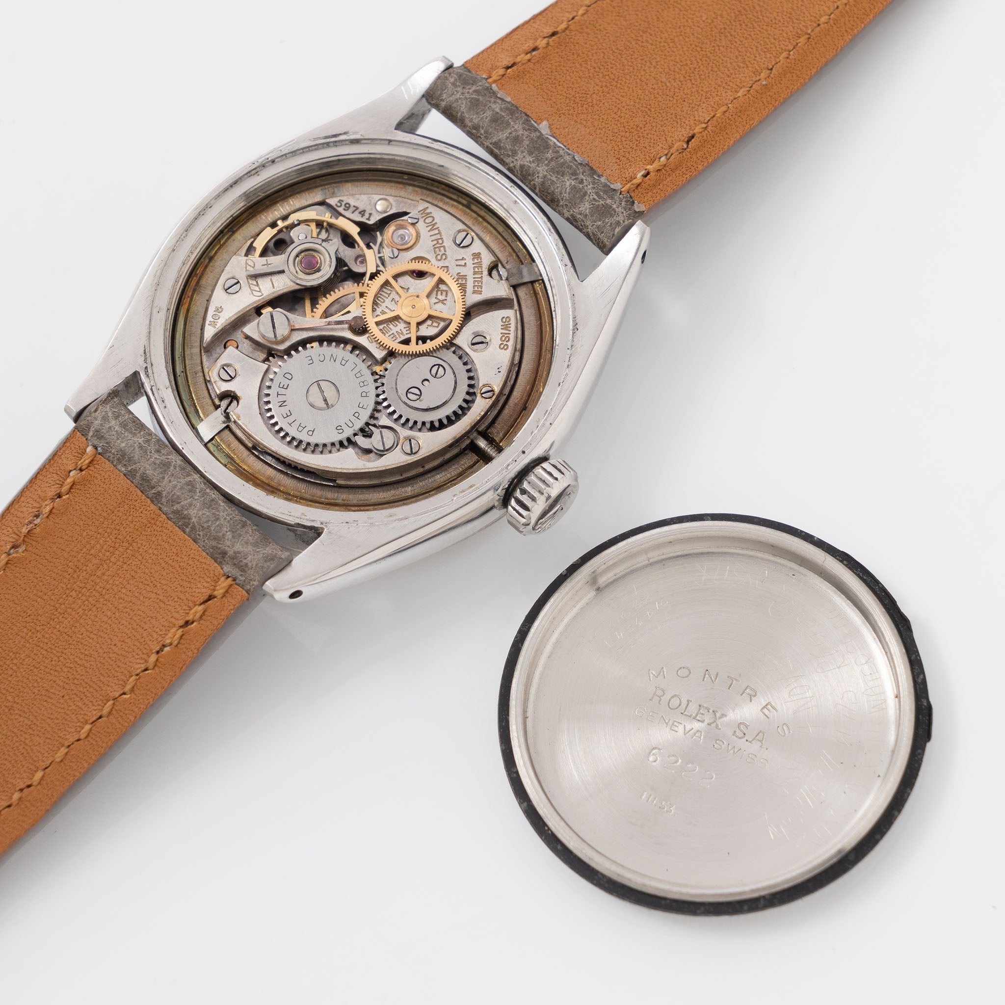 Rolex Oyster Swiss only Waffle dial ref 6222