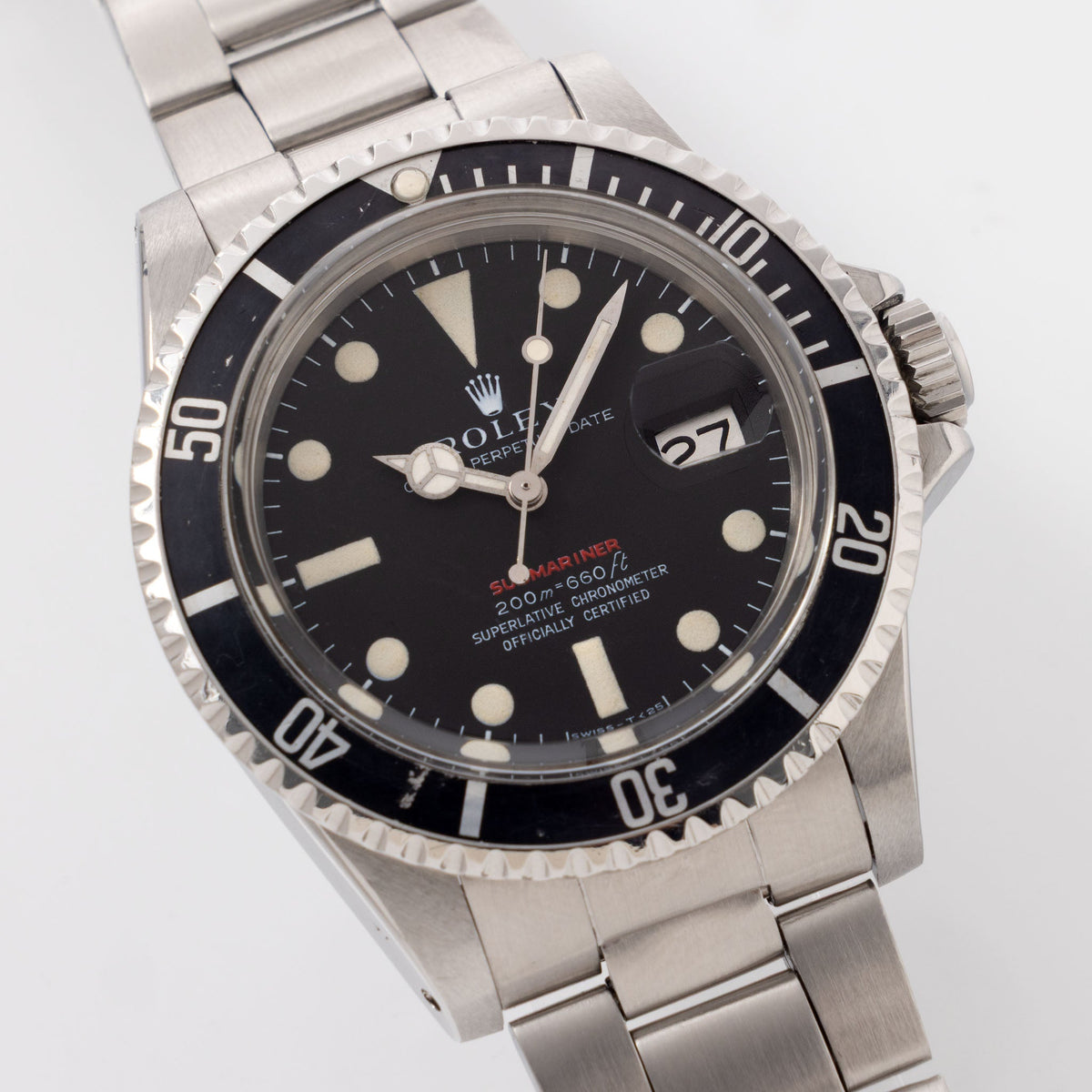 Rolex Submariner 1680 Red Meters First MK2 Dial