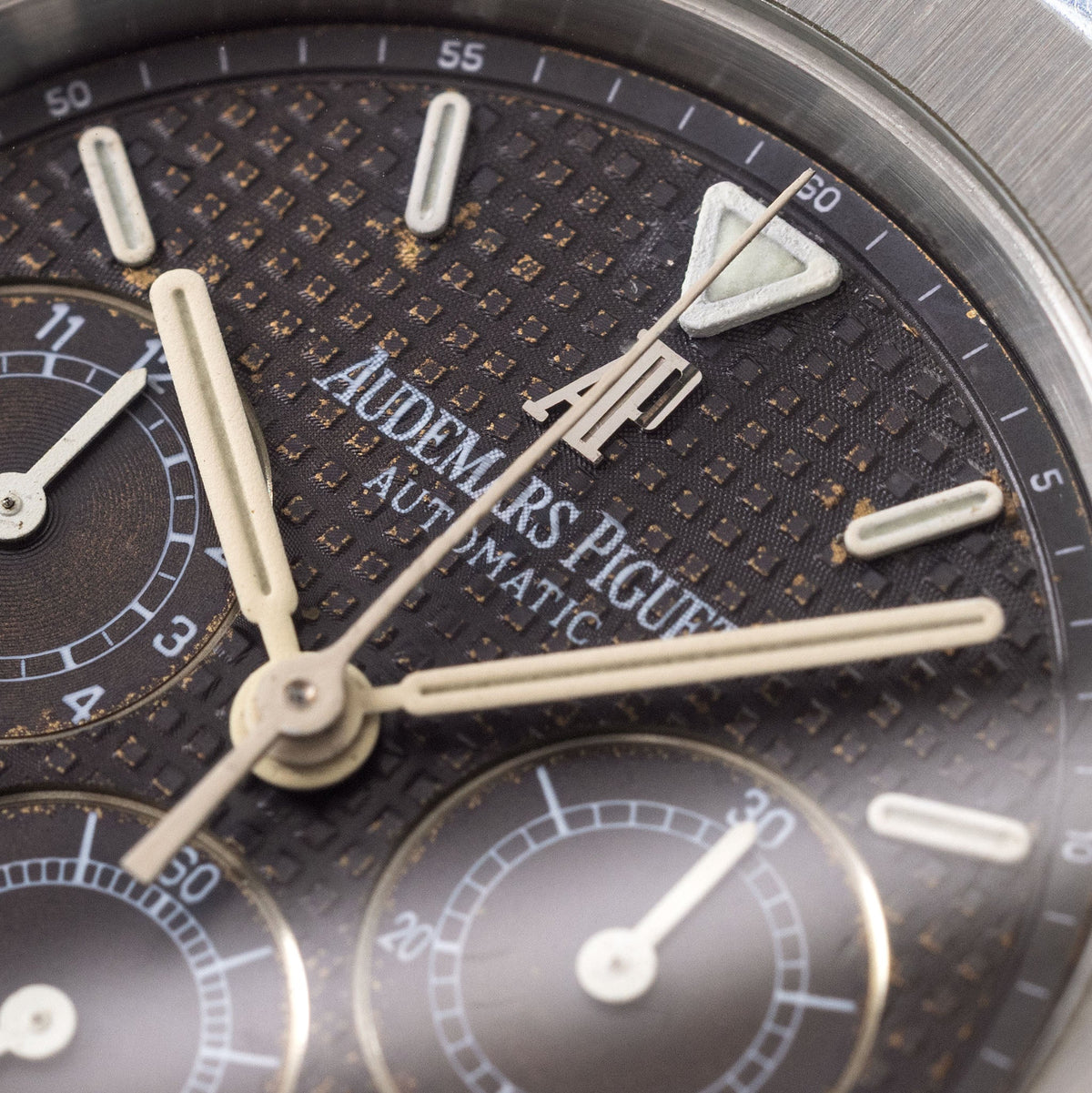 Audemars Piguet Royal Oak Chronograph 25860ST - Tropical Petite Tapisserie Dial
