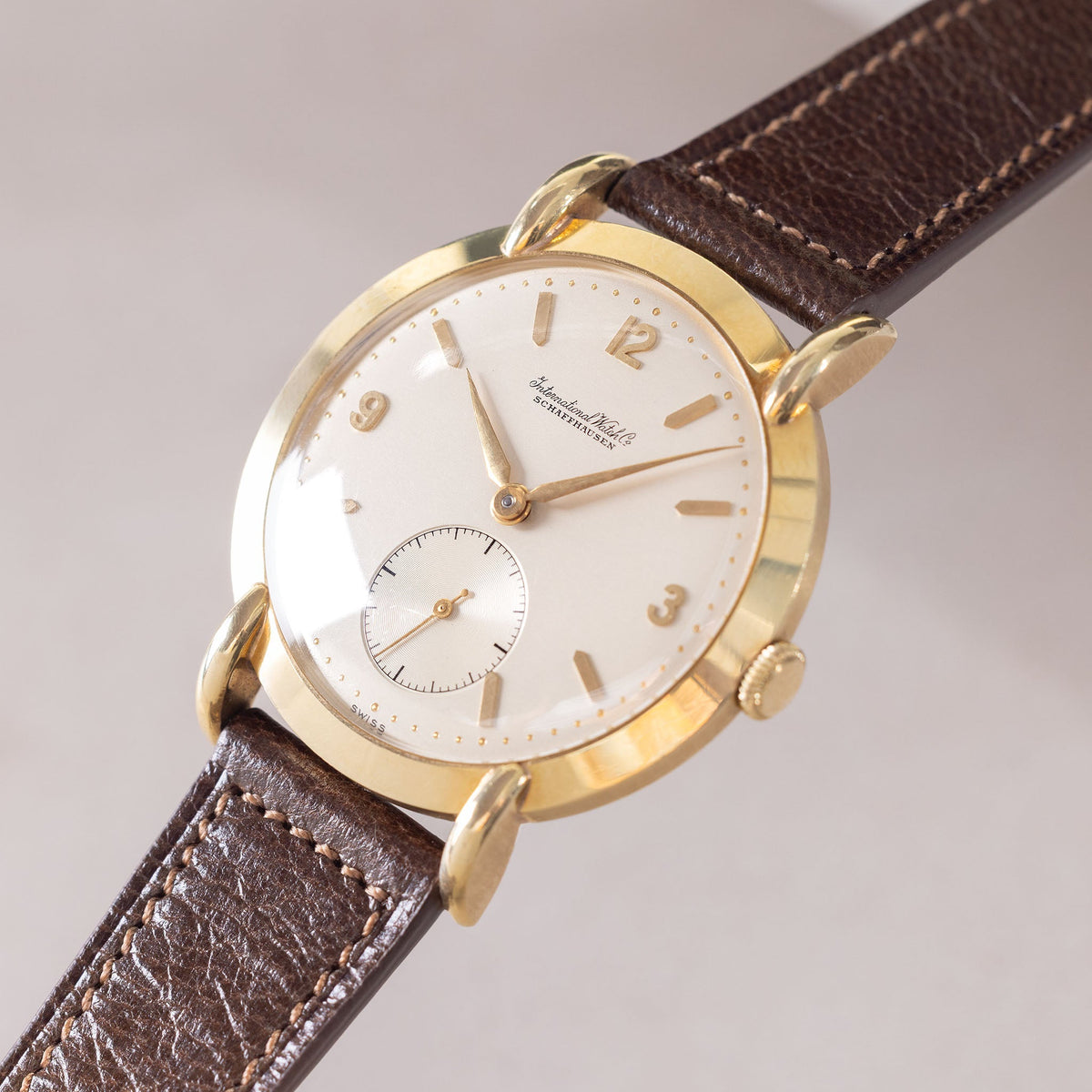 IWC cal. 88 Oversized 18k Yellow Gold Dresswatch