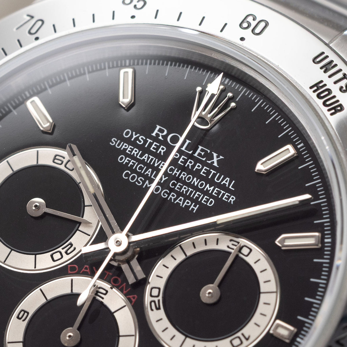 Rolex Cosmograph Daytona 16520 Black Dial T-series