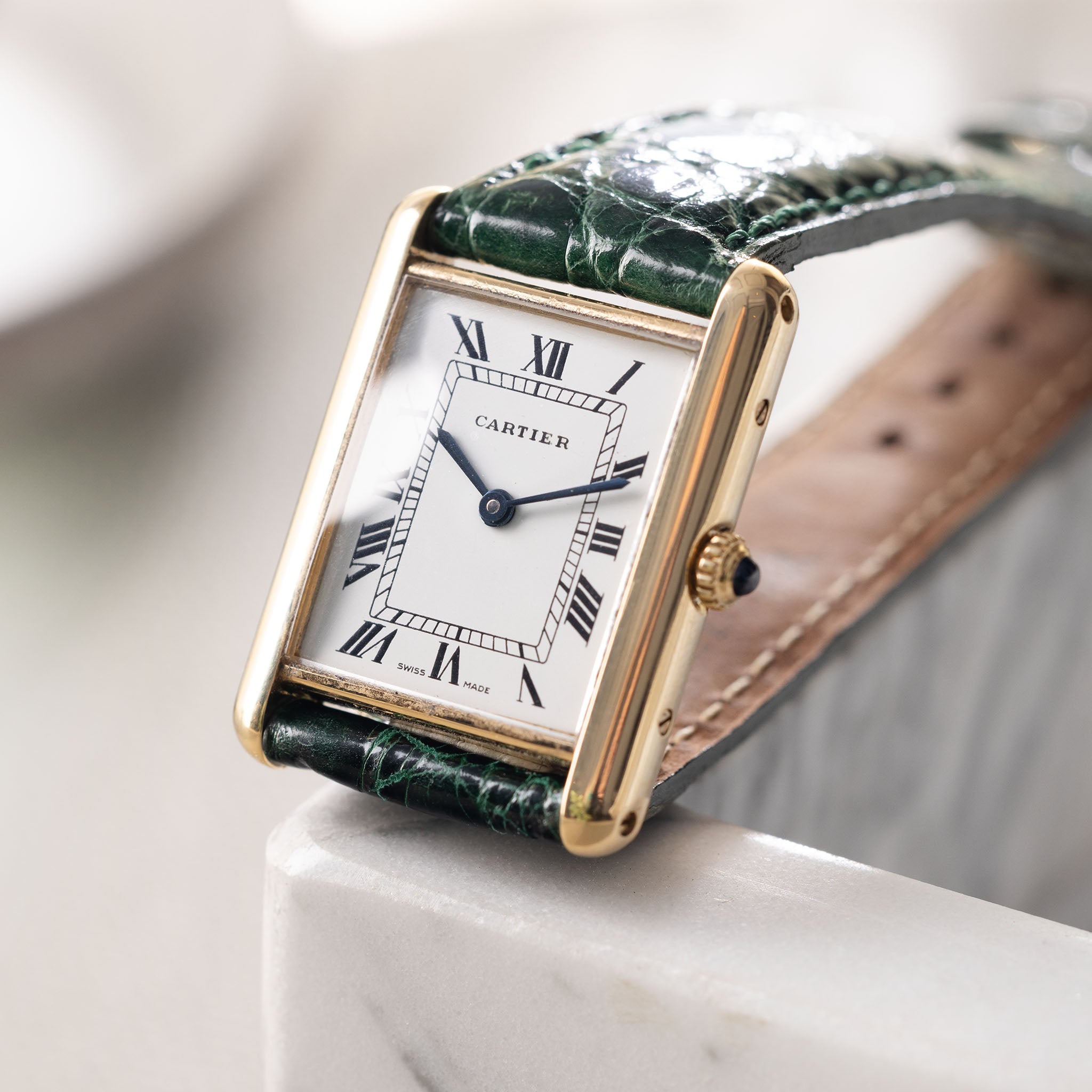 Cartier tank solo movement sale