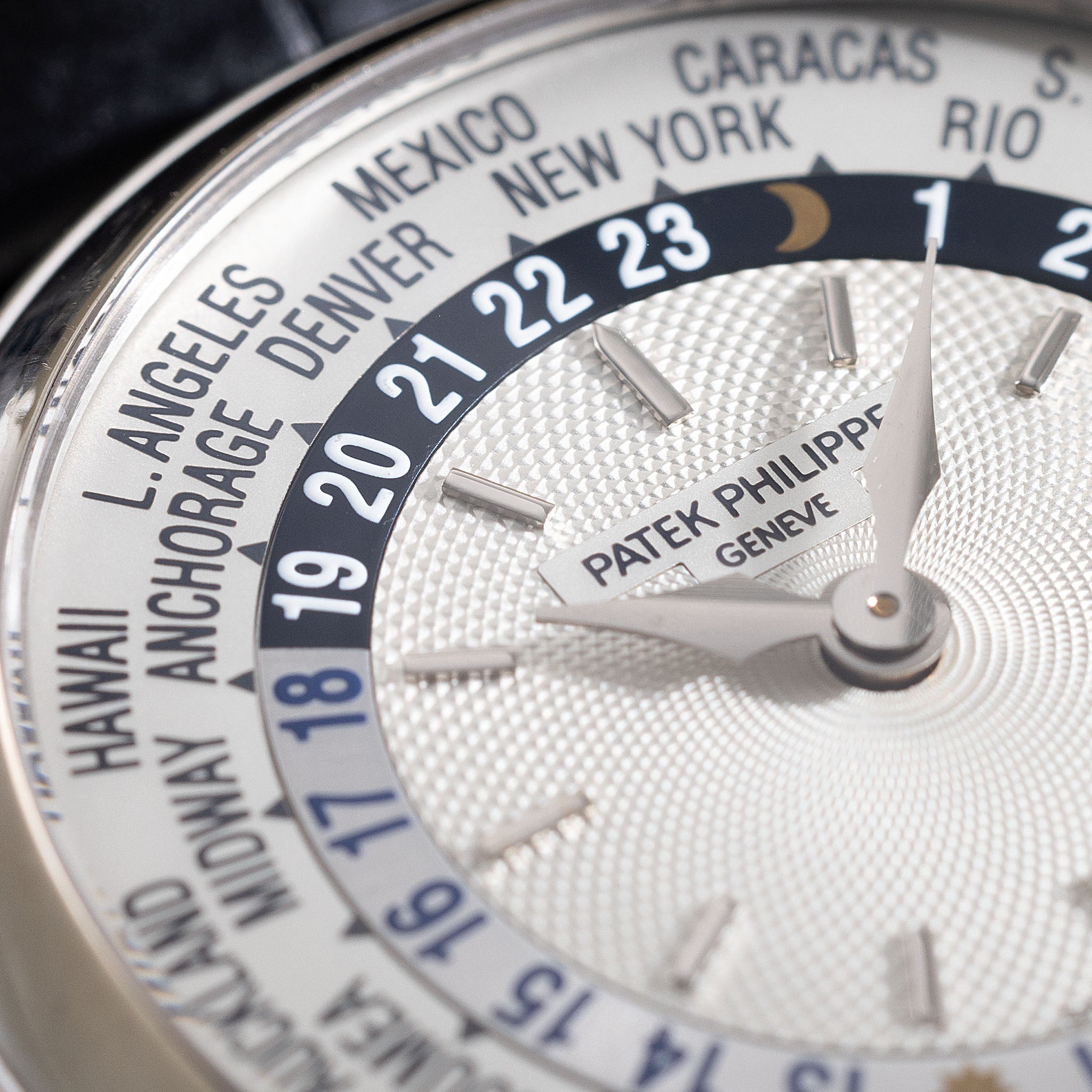 Patek Philippe World Timer White Gold Ref 5110G