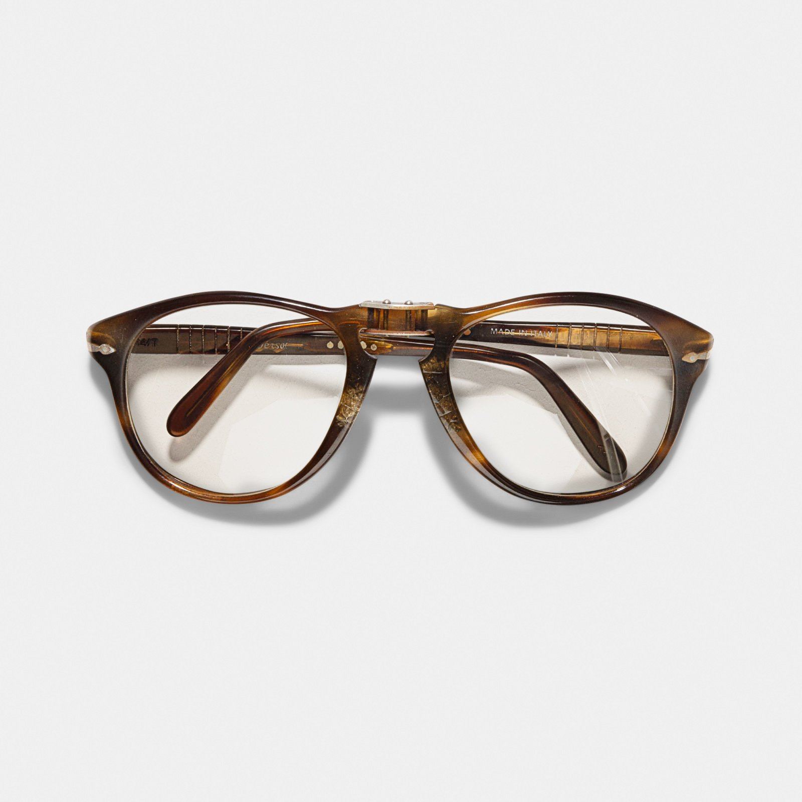 Vintage Persol Ratti 714 T Grey Brown Steve McQueen