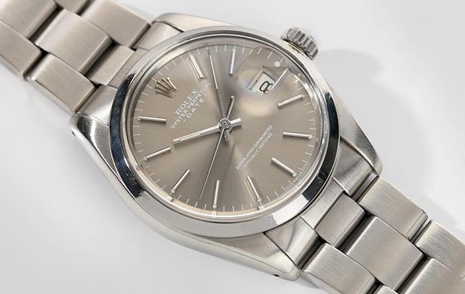 Rolex Date Grey Sigma Dial Reference 1500