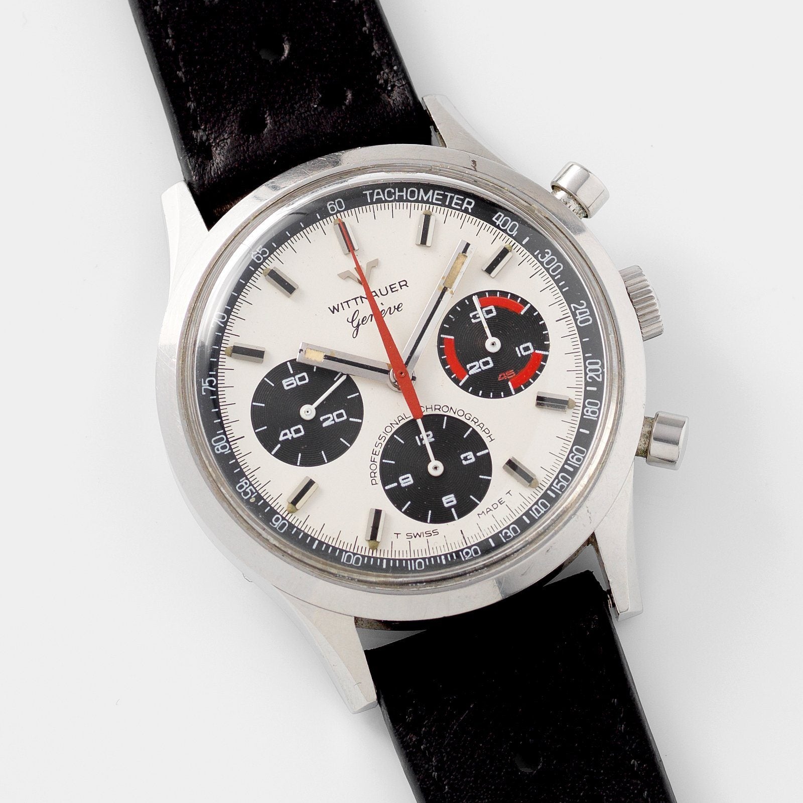 Wittnauer 242T Steel Chronograph