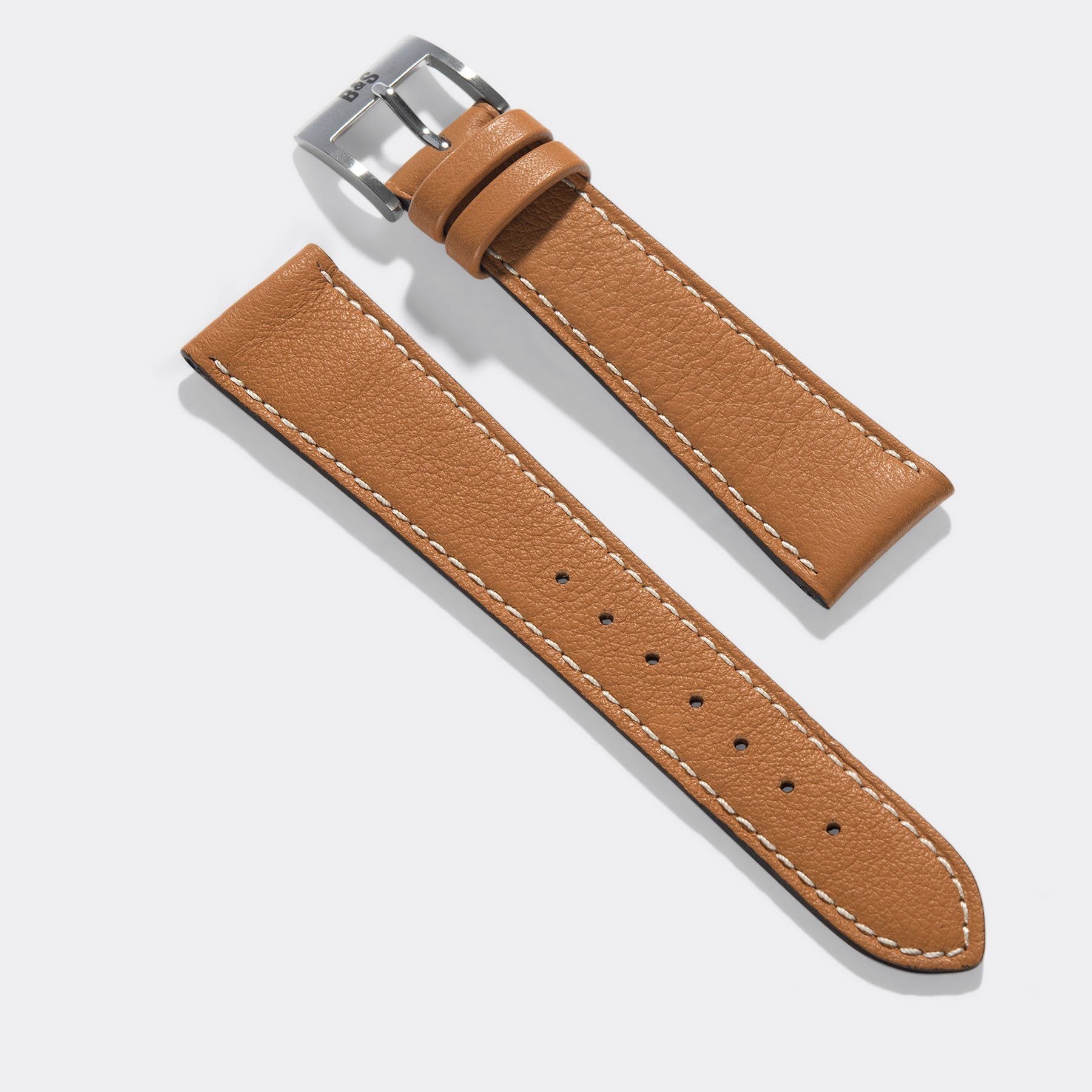 Wholesale Luxurious Brown Leather Strap Watch Strap TNK453_K0034244 main image 1