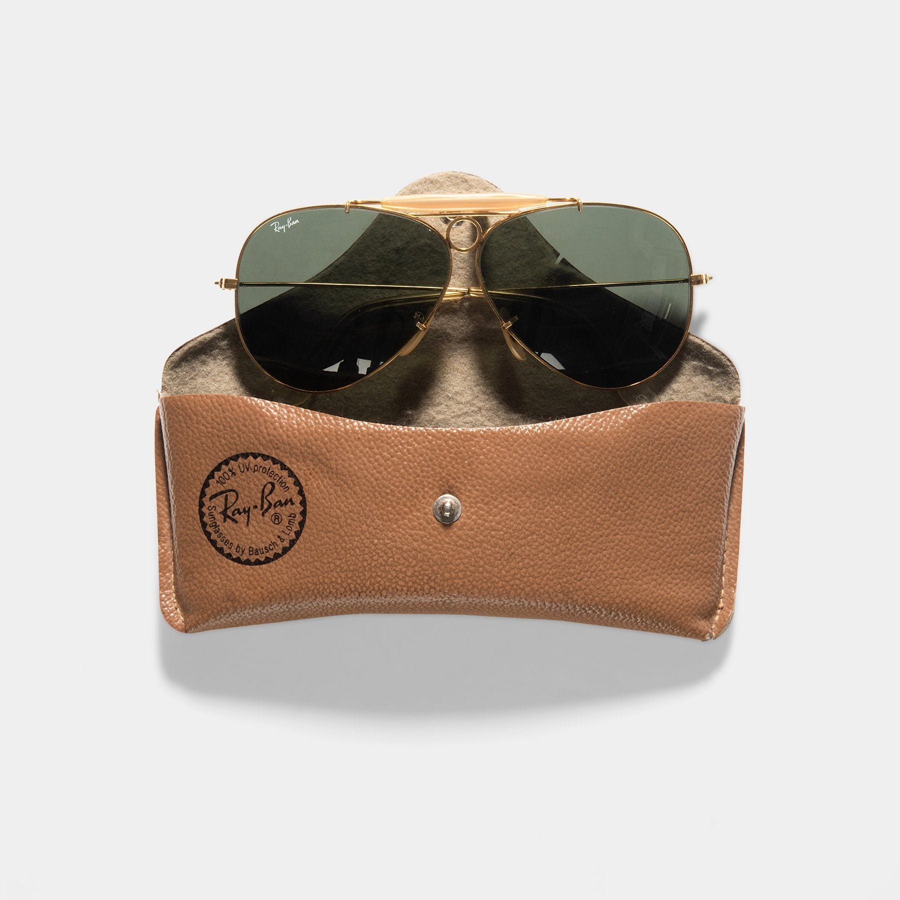 Vintage RAY BAN Shooter Sunglasses - Main Image