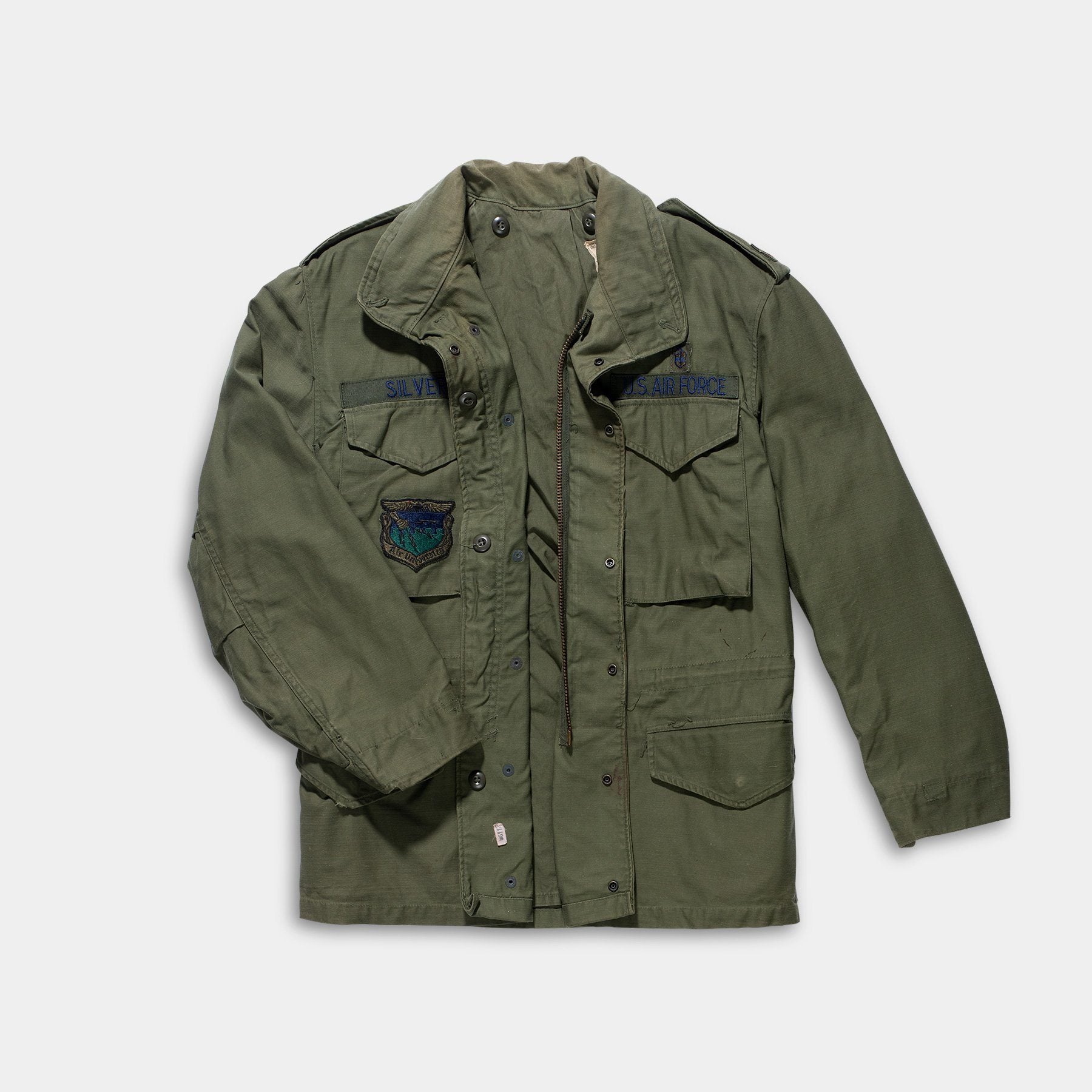 VINTAGE 1976 AIR FORCE M-65 FIELD JACKET