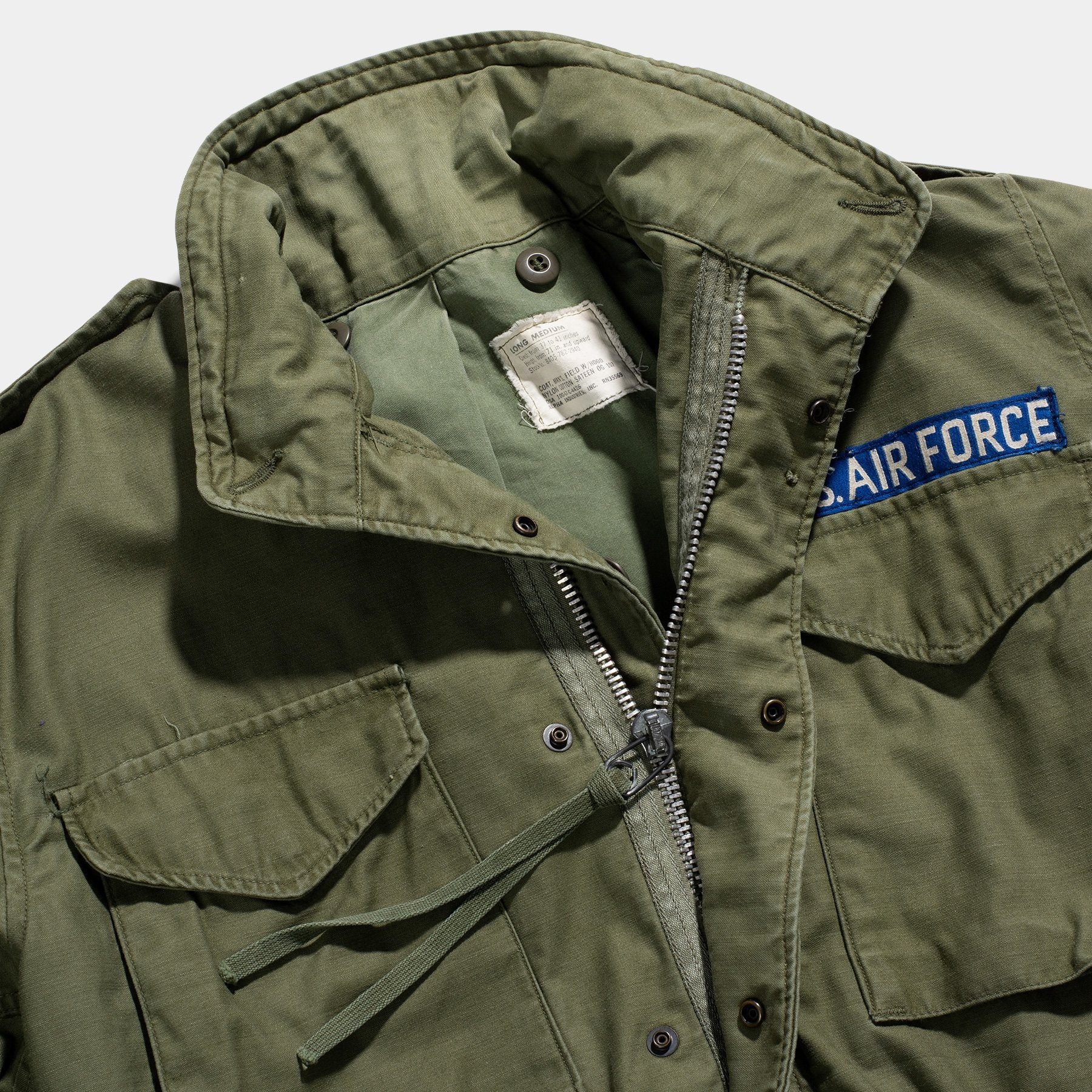 Vintage 1967 Air Force 3M M-65 Field Jacket