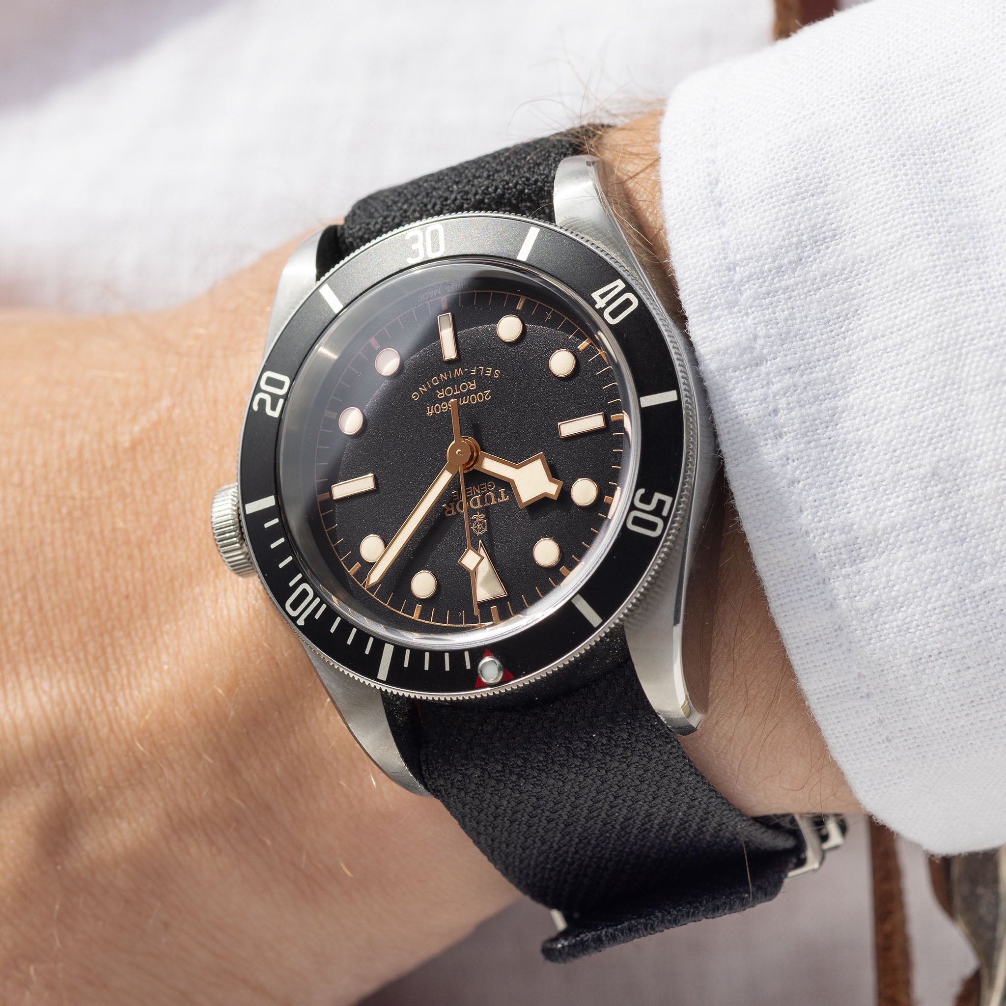 Tudor heritage black 2025 bay eta