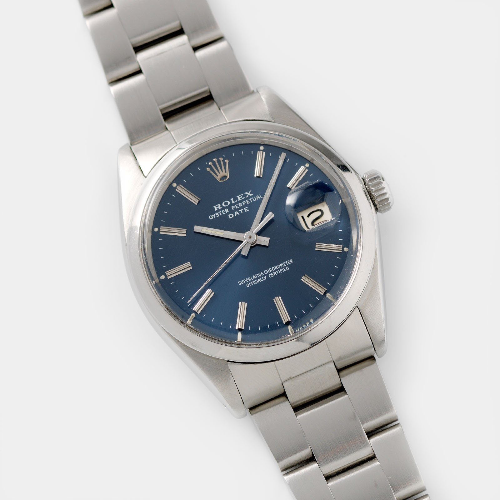Rolex OP Date Reference 1500 Blue Dial
