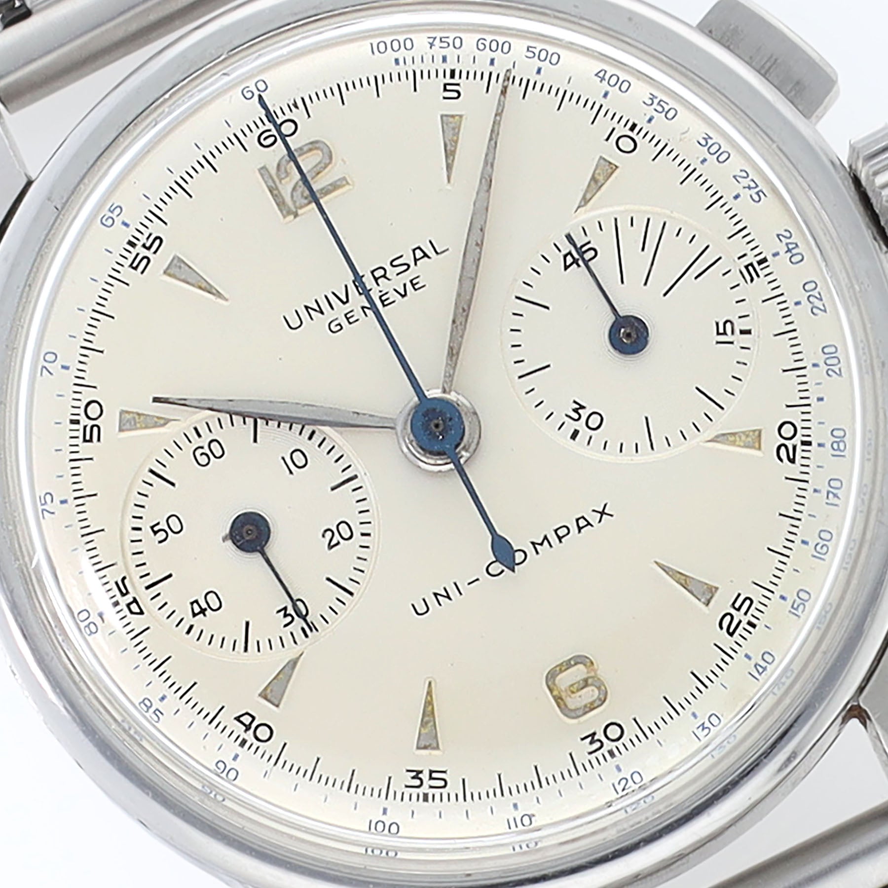 Universal Geneve Unicompax Steel Chronograph