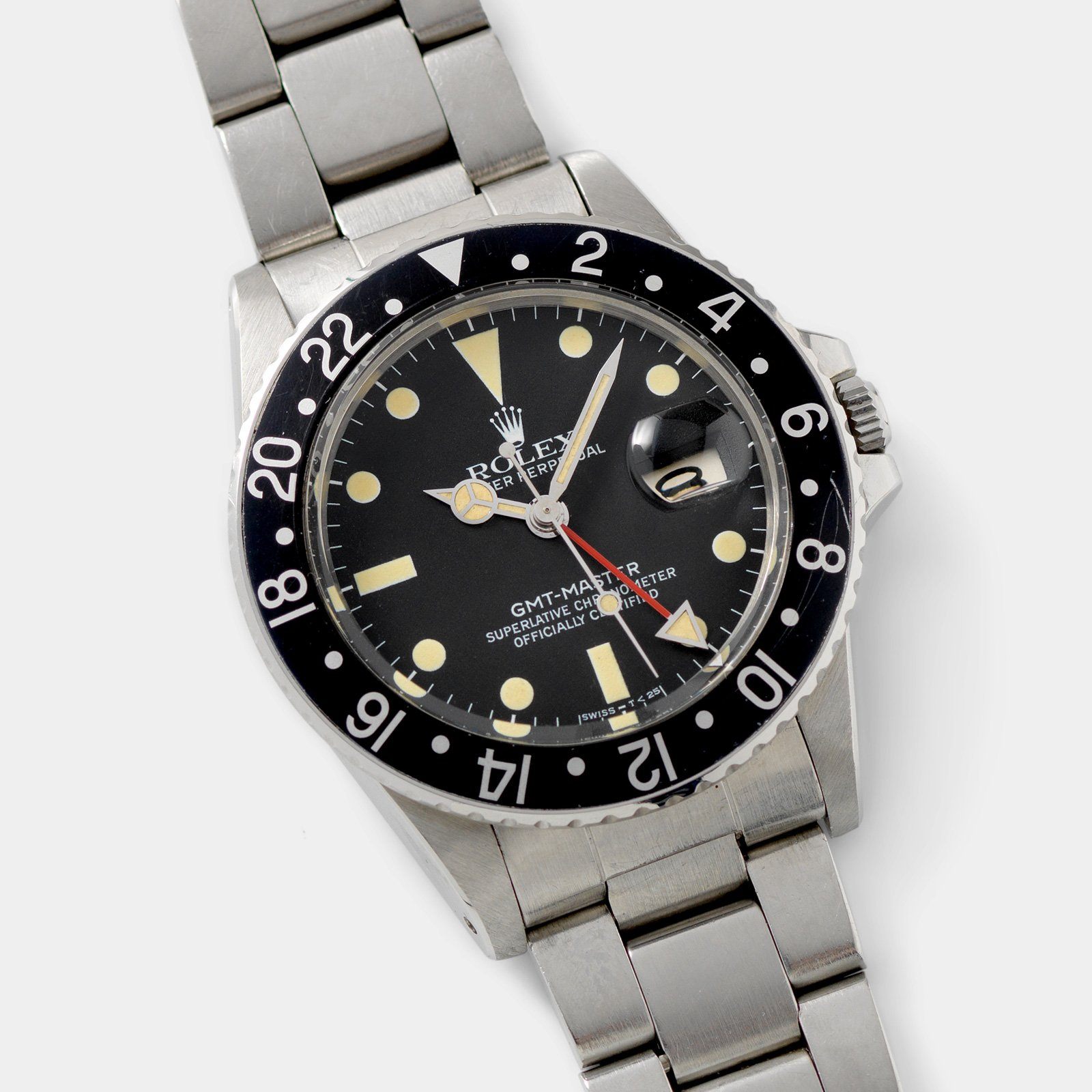 Watch Rolex 16750 Black Bezel Vintage Rolex 16750 GMT Master