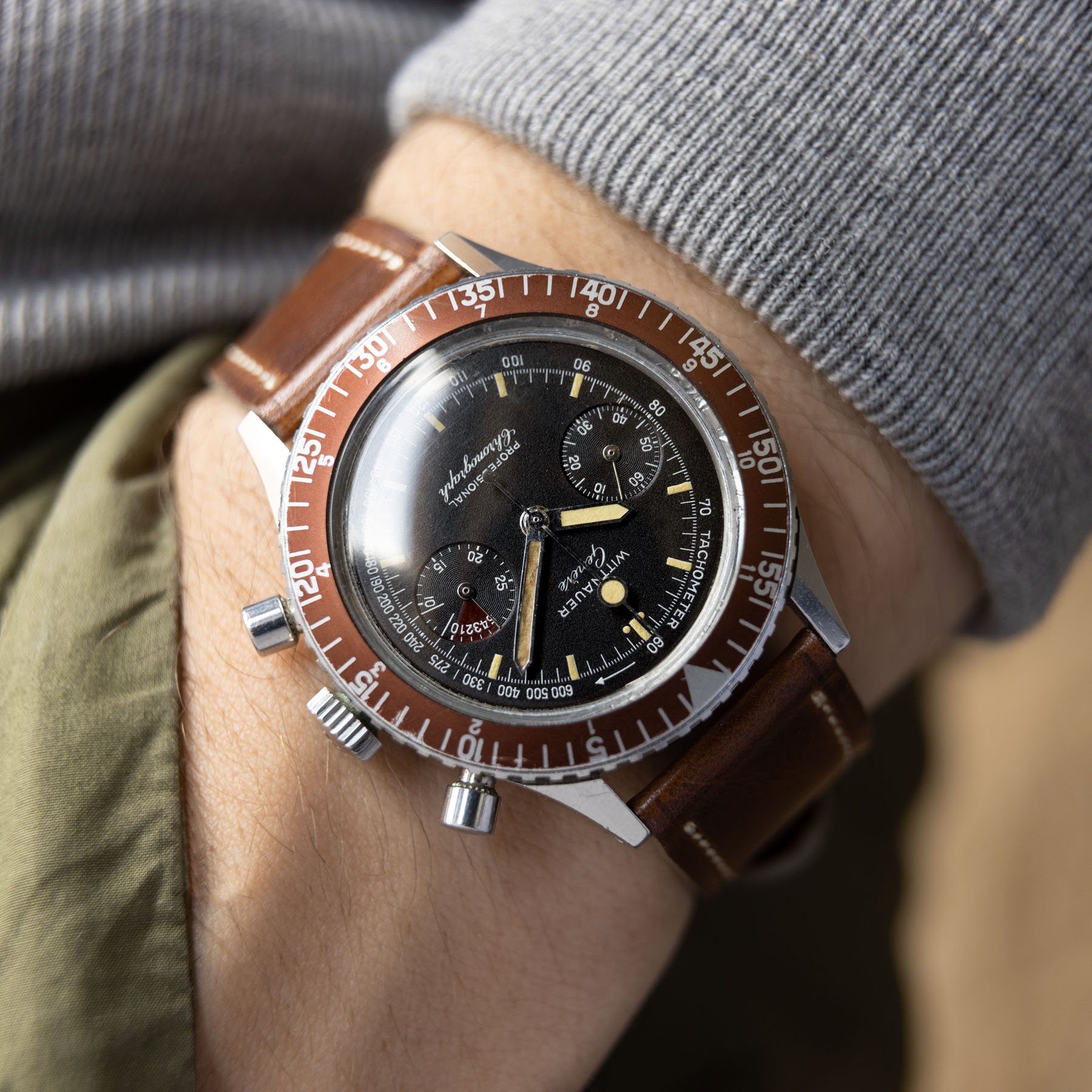 Wittnauer 239T Steel Chronograph - Main Image