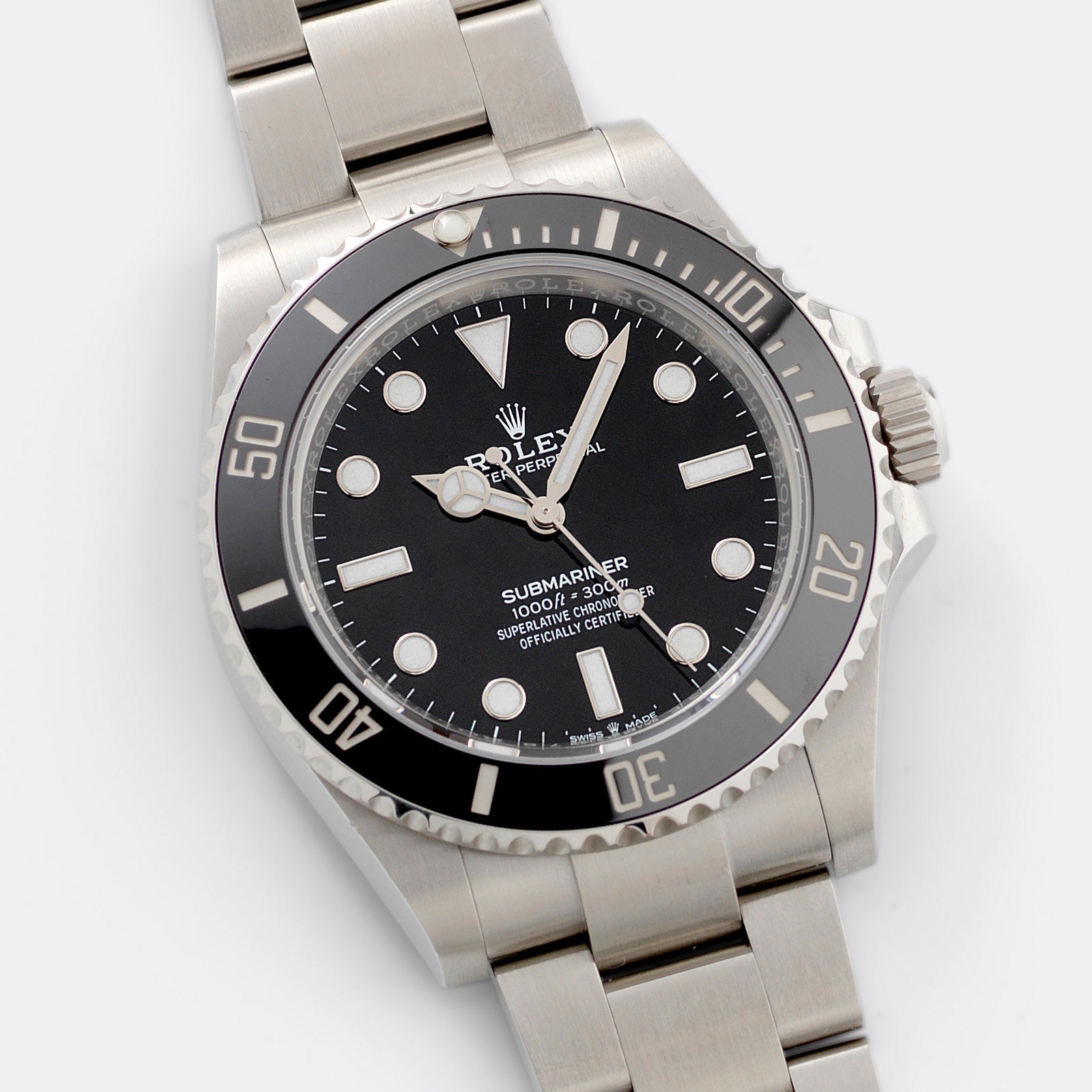 Rolex Submariner No Date 124060 Full Set