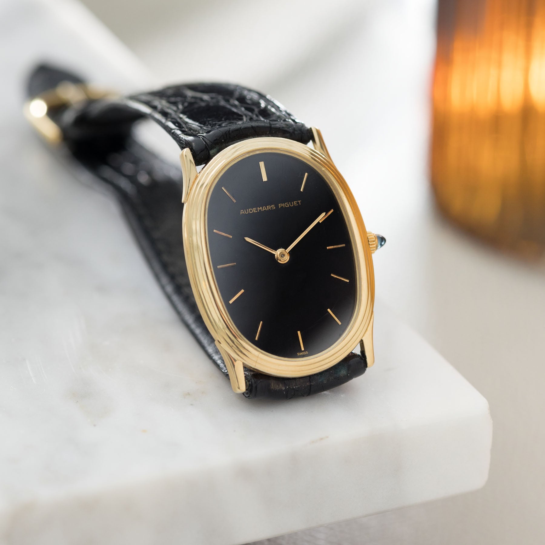 Audemars Piguet Ovale Yellow Gold Dress Watch - Main Image