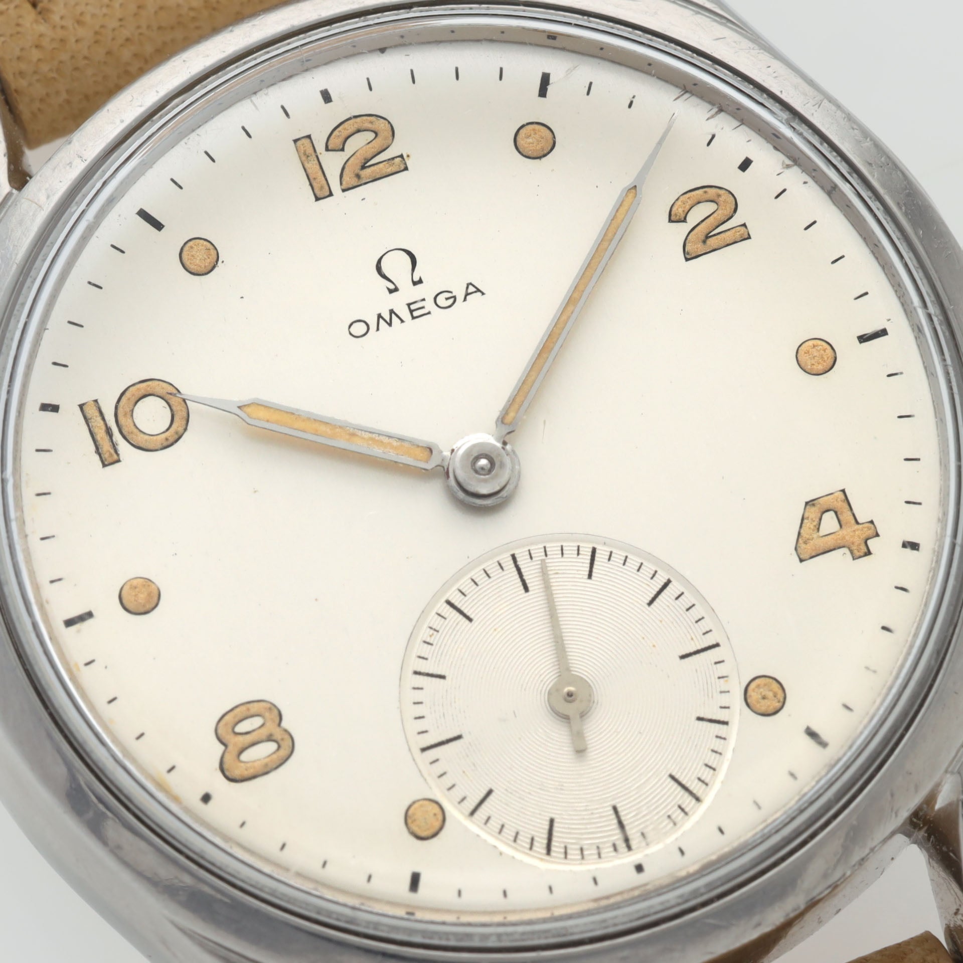 Omega Steel Dress Watch 2639 5 Radium Arabic Hours