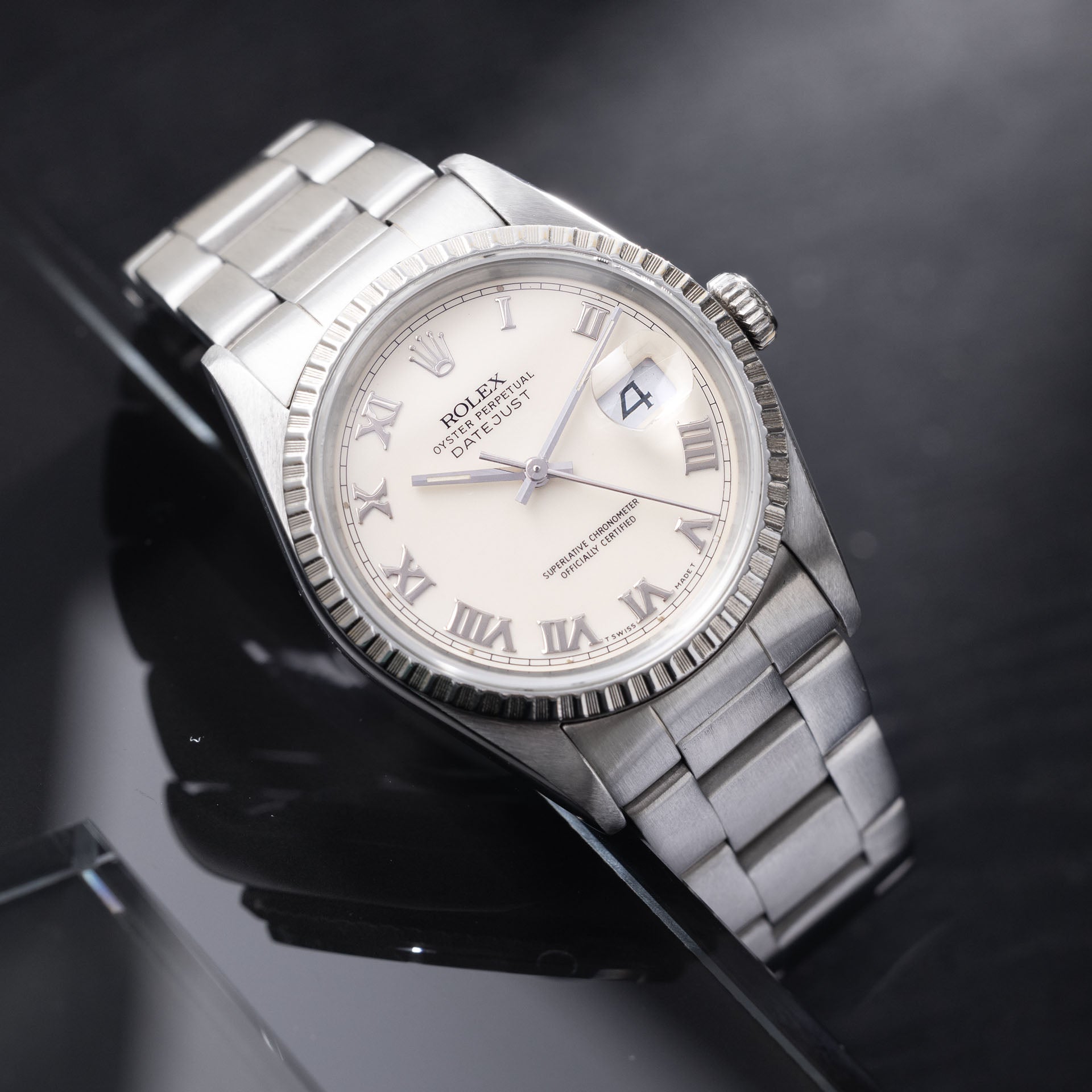 Rolex roman numeral 4 hot sale