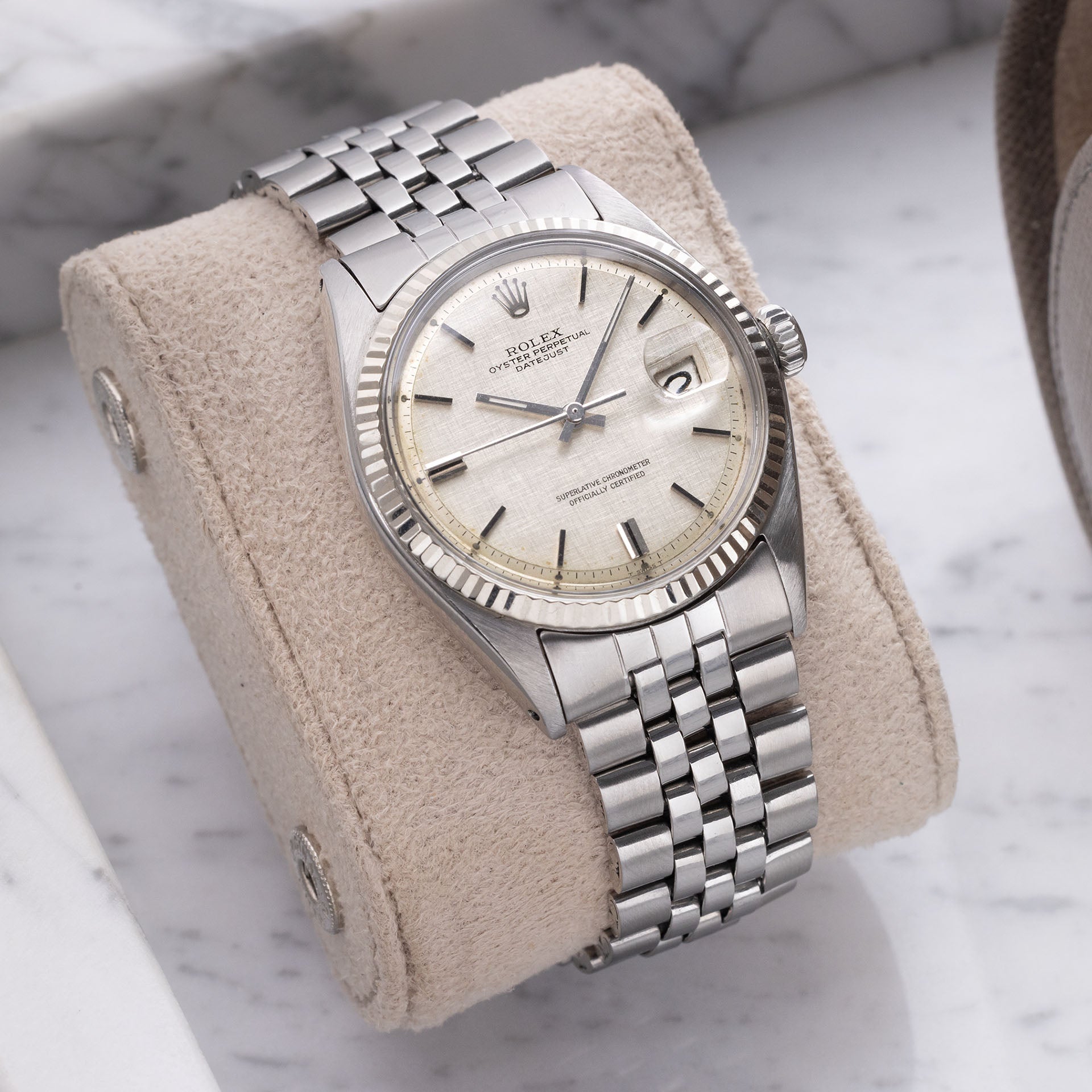 Rolex best sale 1601 linen