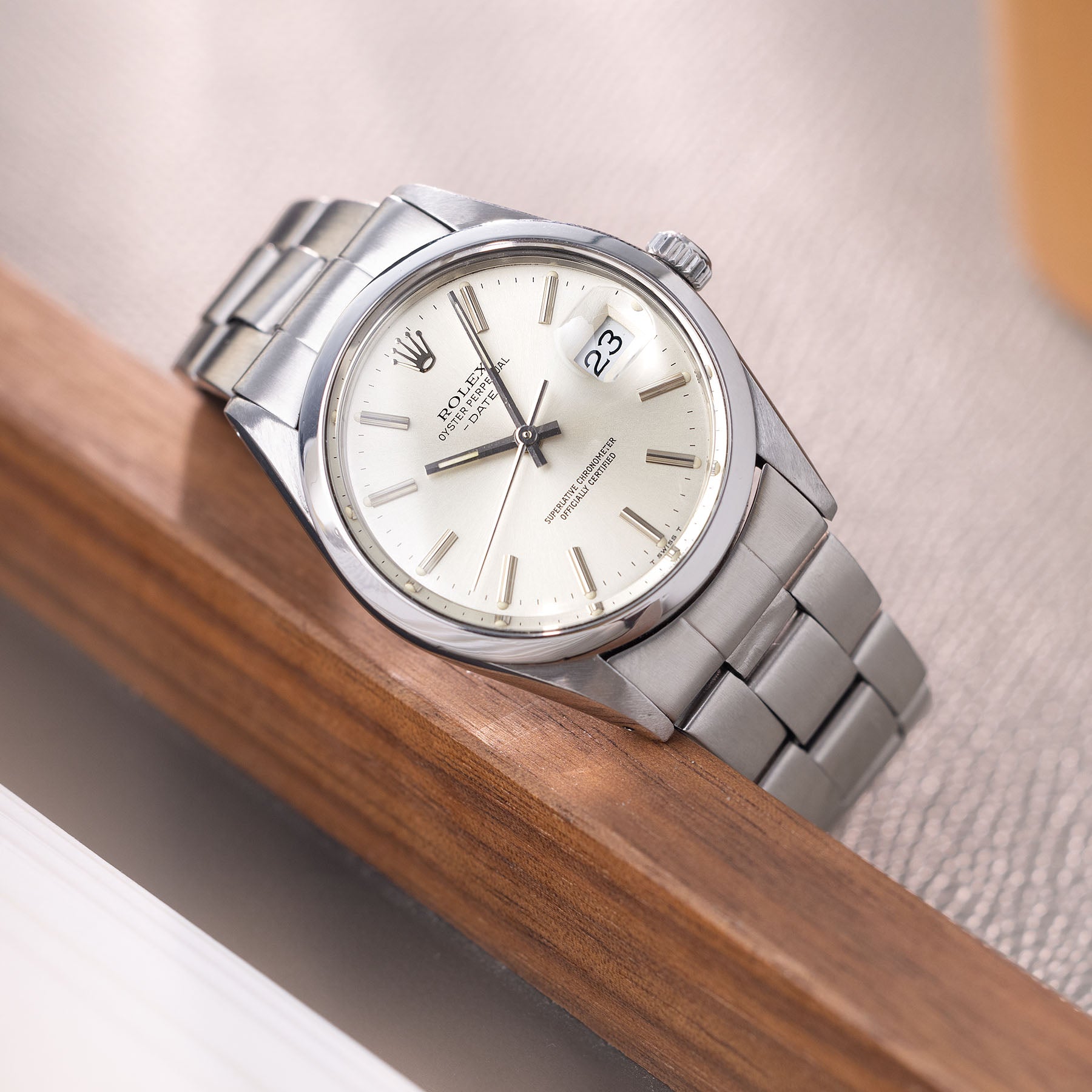 Rolex op online silver