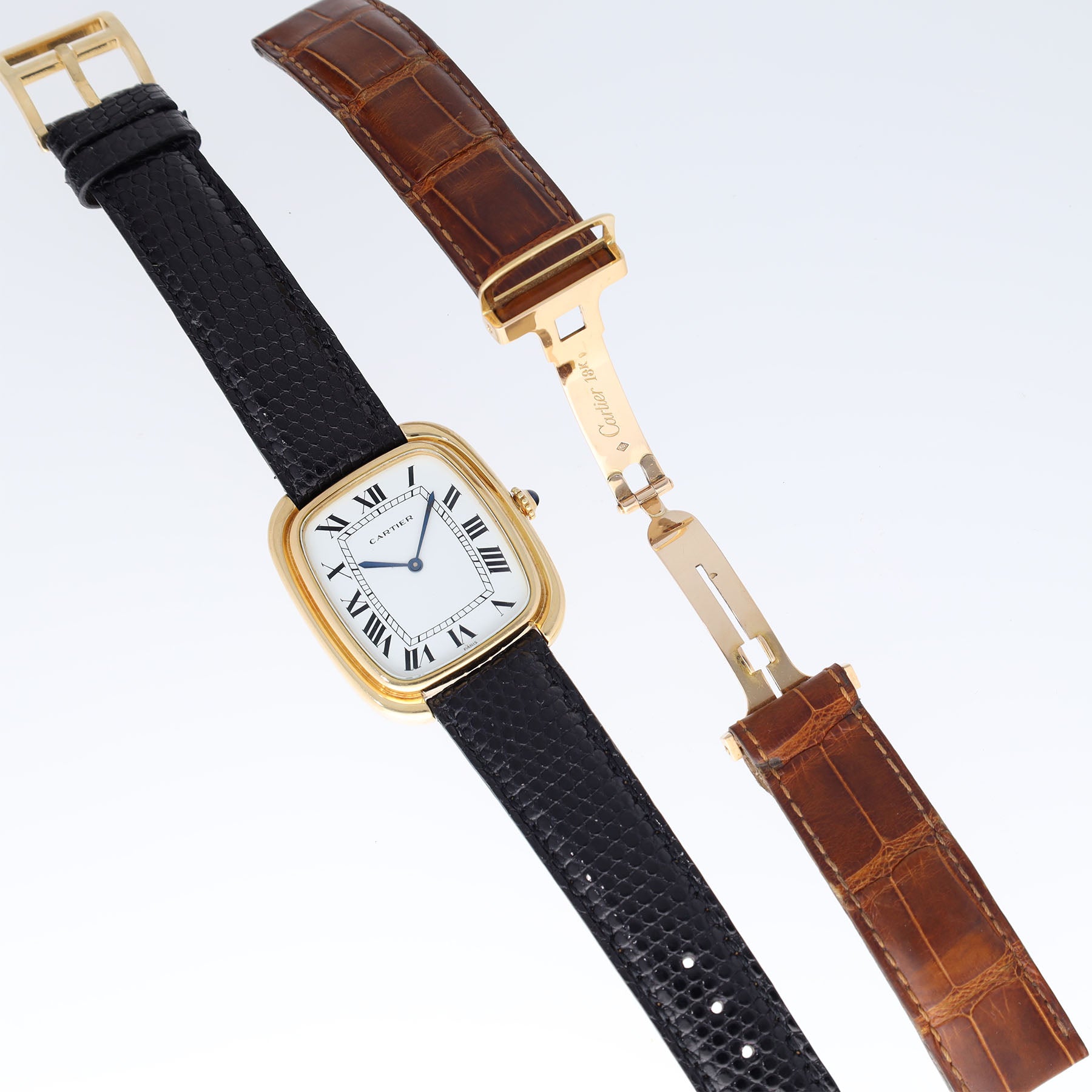 Cartier Gondole Jumbo verticale in 18 k yellow gold