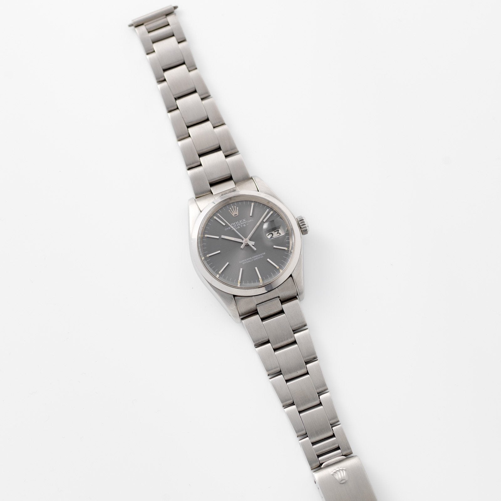 Rolex Date Reference 1500 Grey Sigma Dial