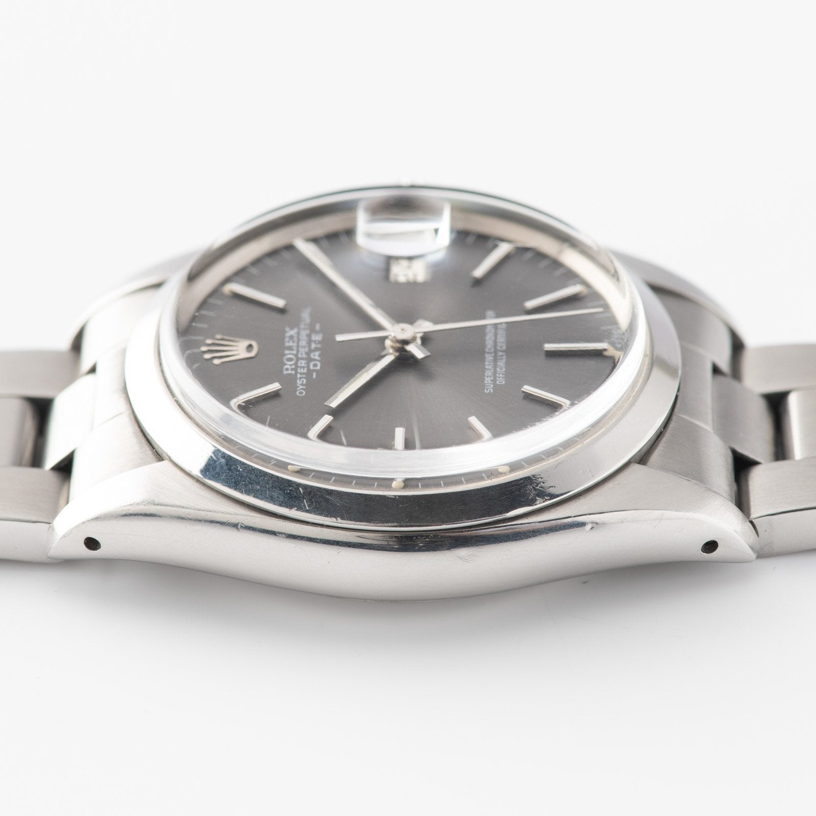 Rolex Date Reference 1500 Grey Sigma Dial