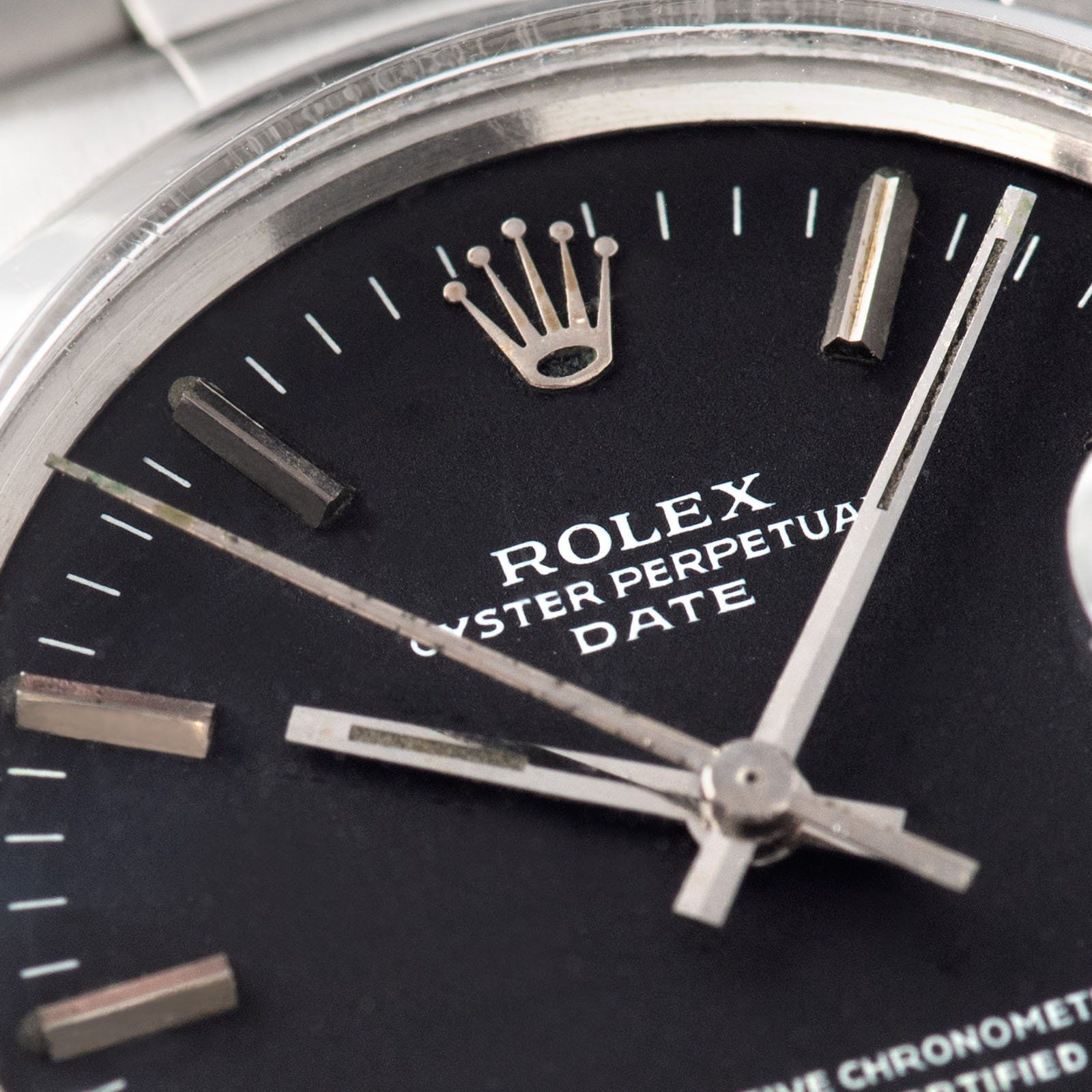 Rolex Date Reference 1500 Black Sigma Dial