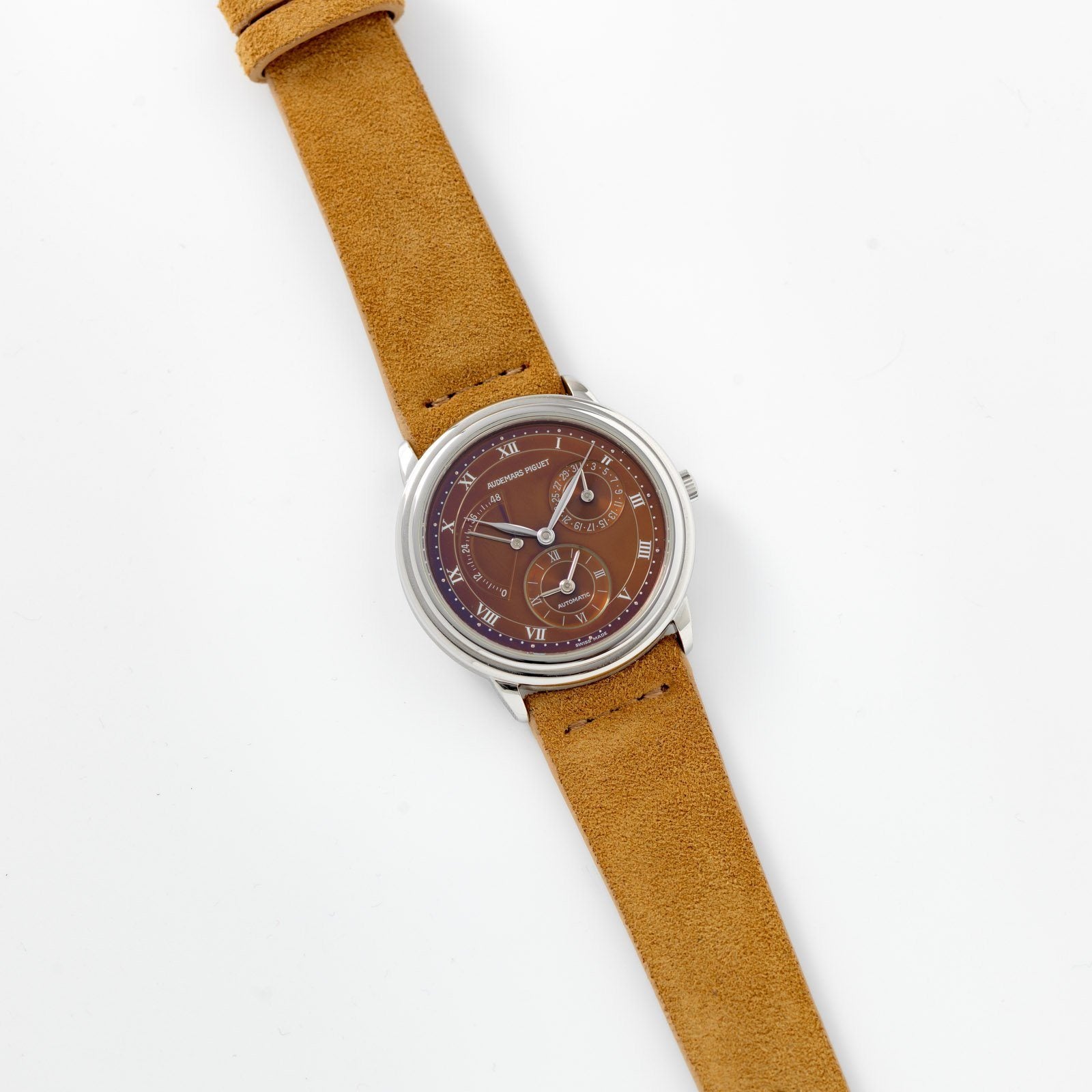 Audemars Piguet Platinum Dual Time Reference 2568