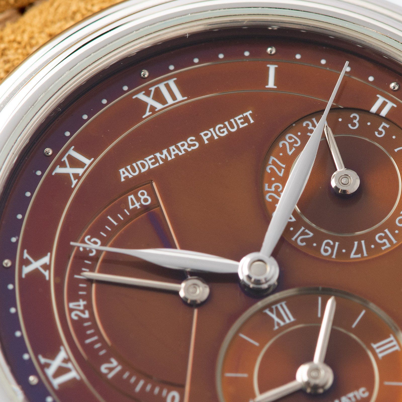 Audemars Piguet Platinum Dual Time Reference 2568