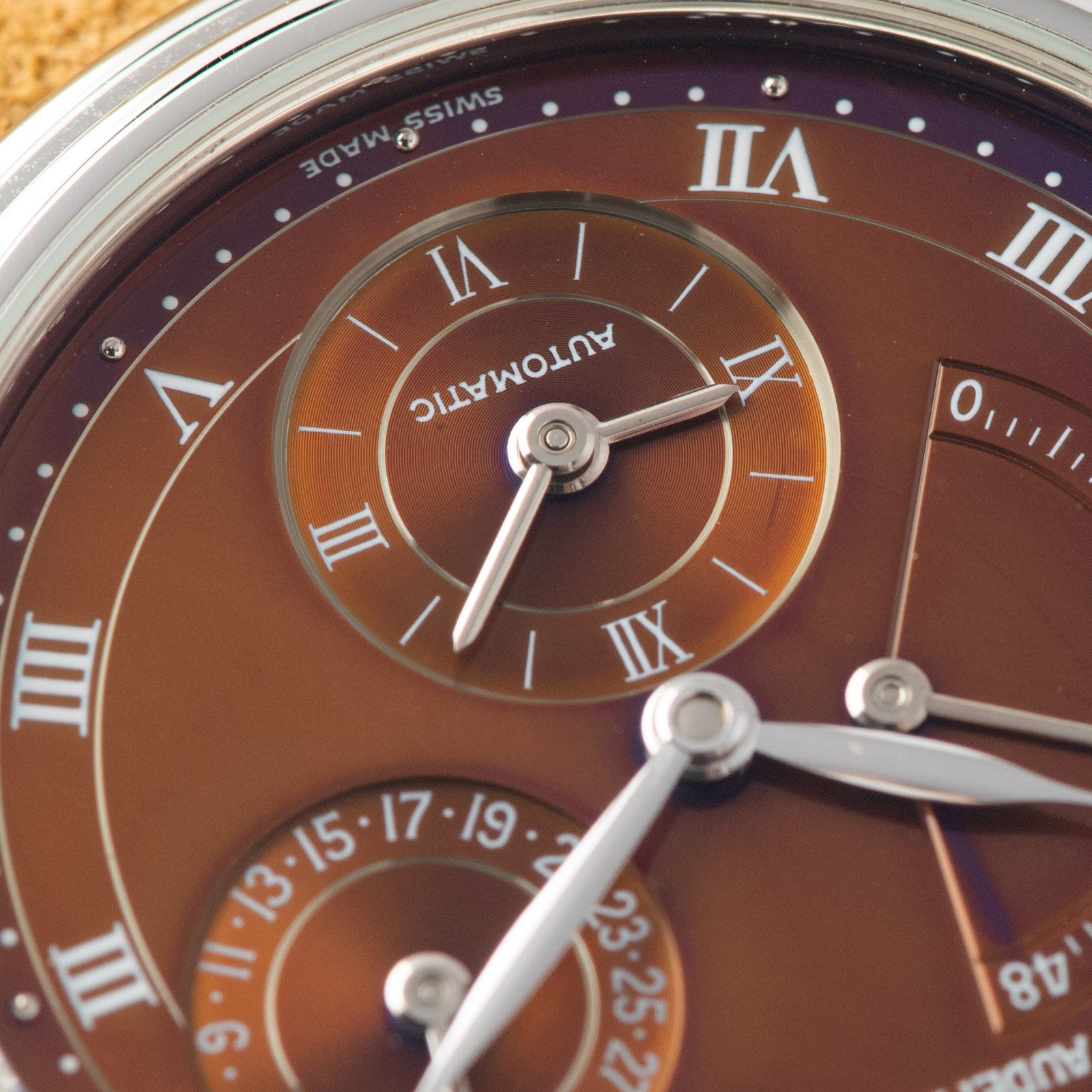 Audemars Piguet Platinum Dual Time Reference 2568