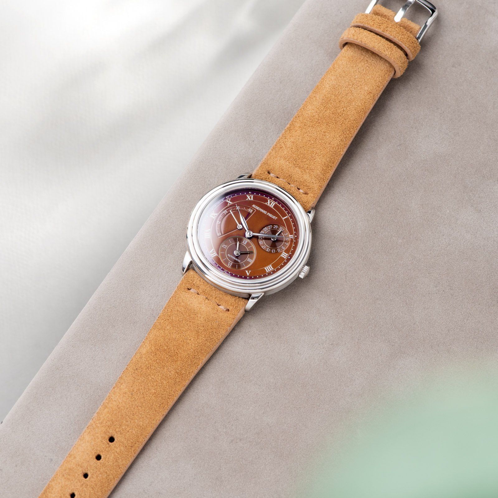 Audemars Piguet Platinum Dual Time Reference 2568