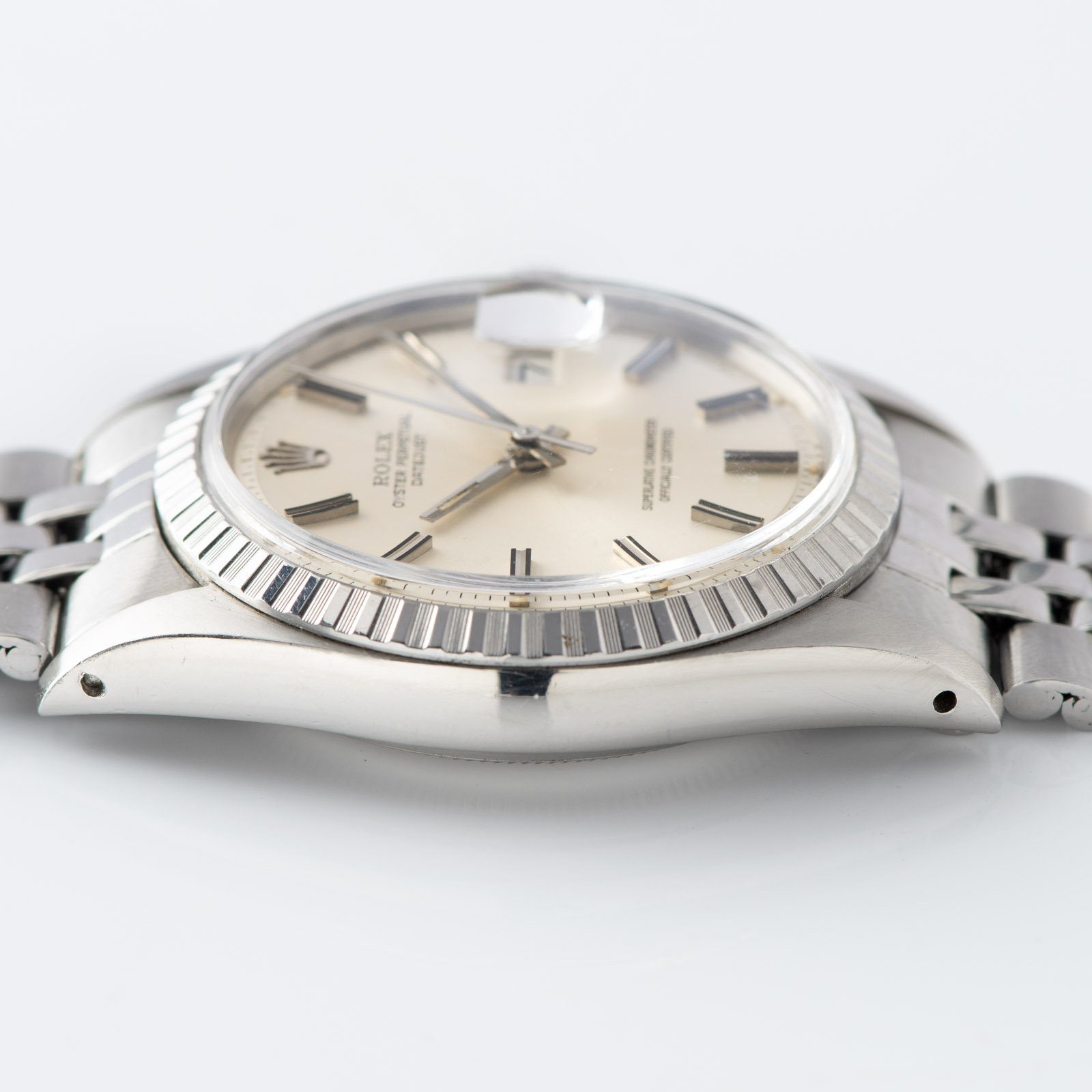 Rolex Datejust Matte Silver Sigma Dial 1603