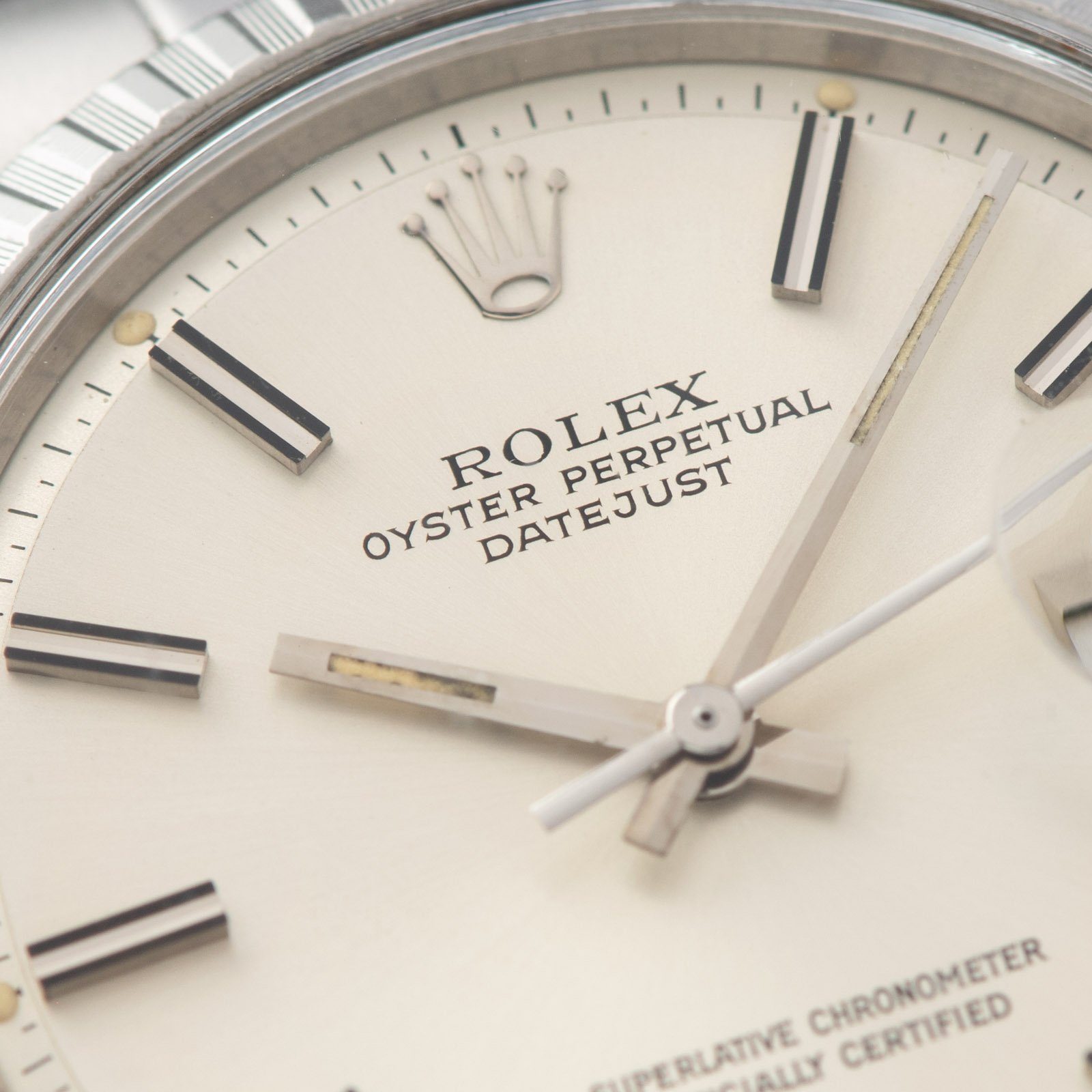 Rolex Datejust Matte Silver Sigma Dial 1603