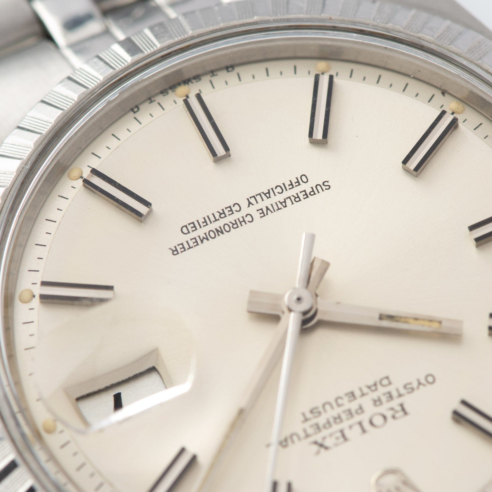 Rolex Datejust Matte Silver Sigma Dial 1603
