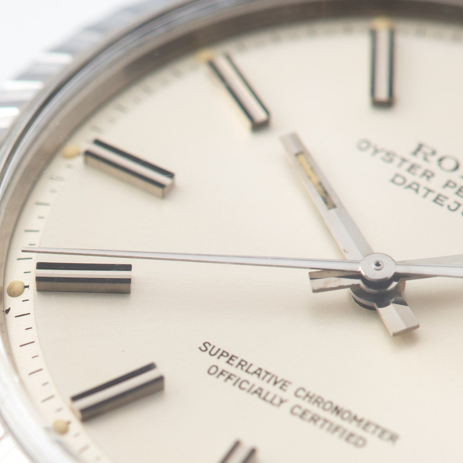 Rolex Datejust Matte Silver Sigma Dial 1603