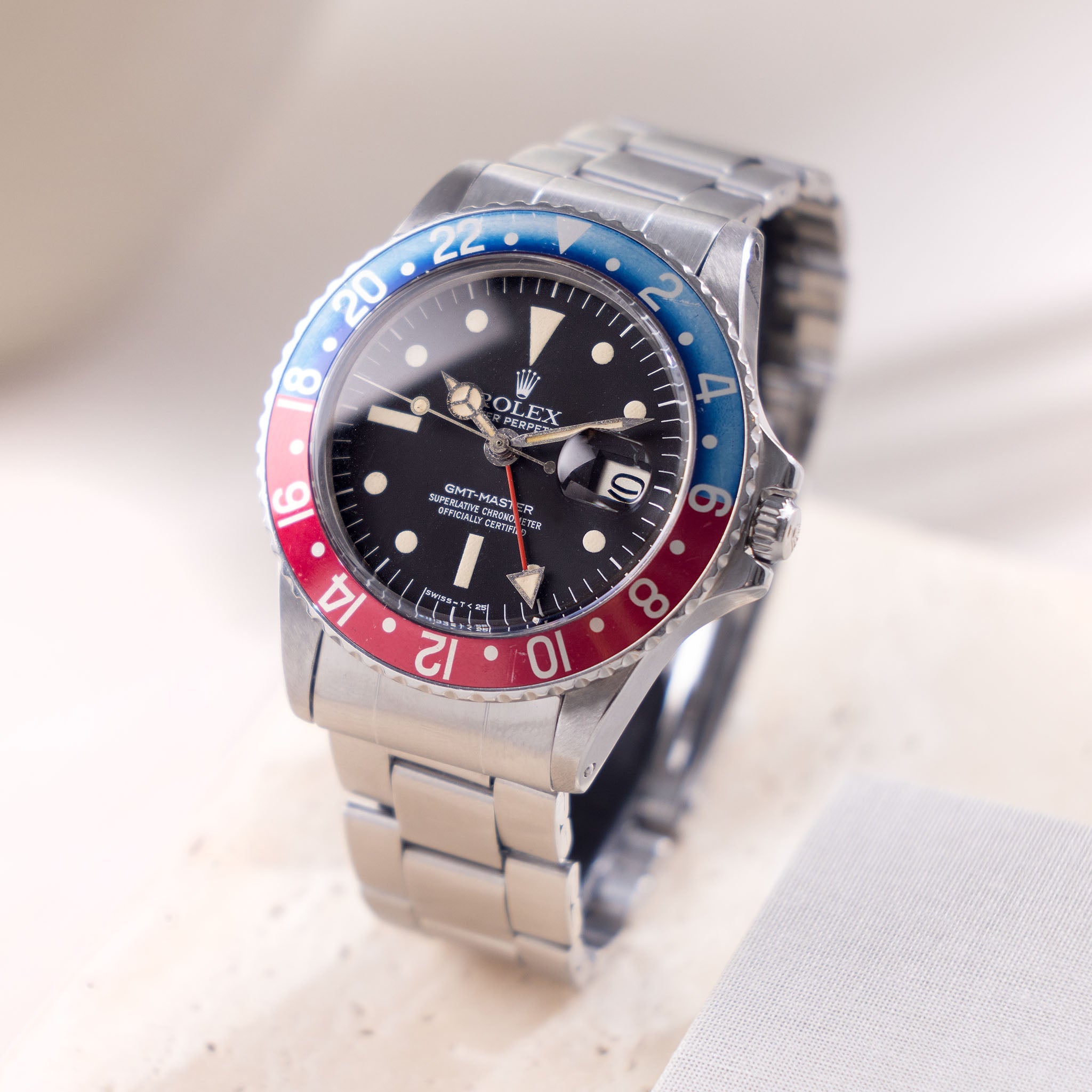 Rolex GMT Master Mk3 Radial Dial with Papers Ref 1675