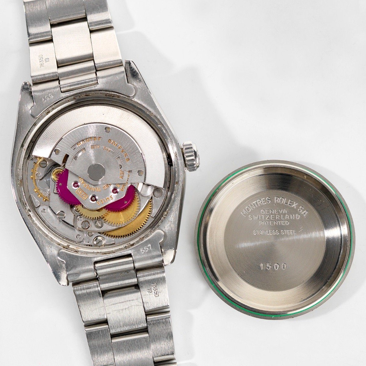 Rolex Date Grey Sigma Dial Reference 1500