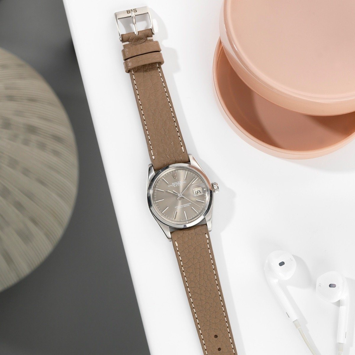 Rolex Date Grey Sigma Dial Reference 1500