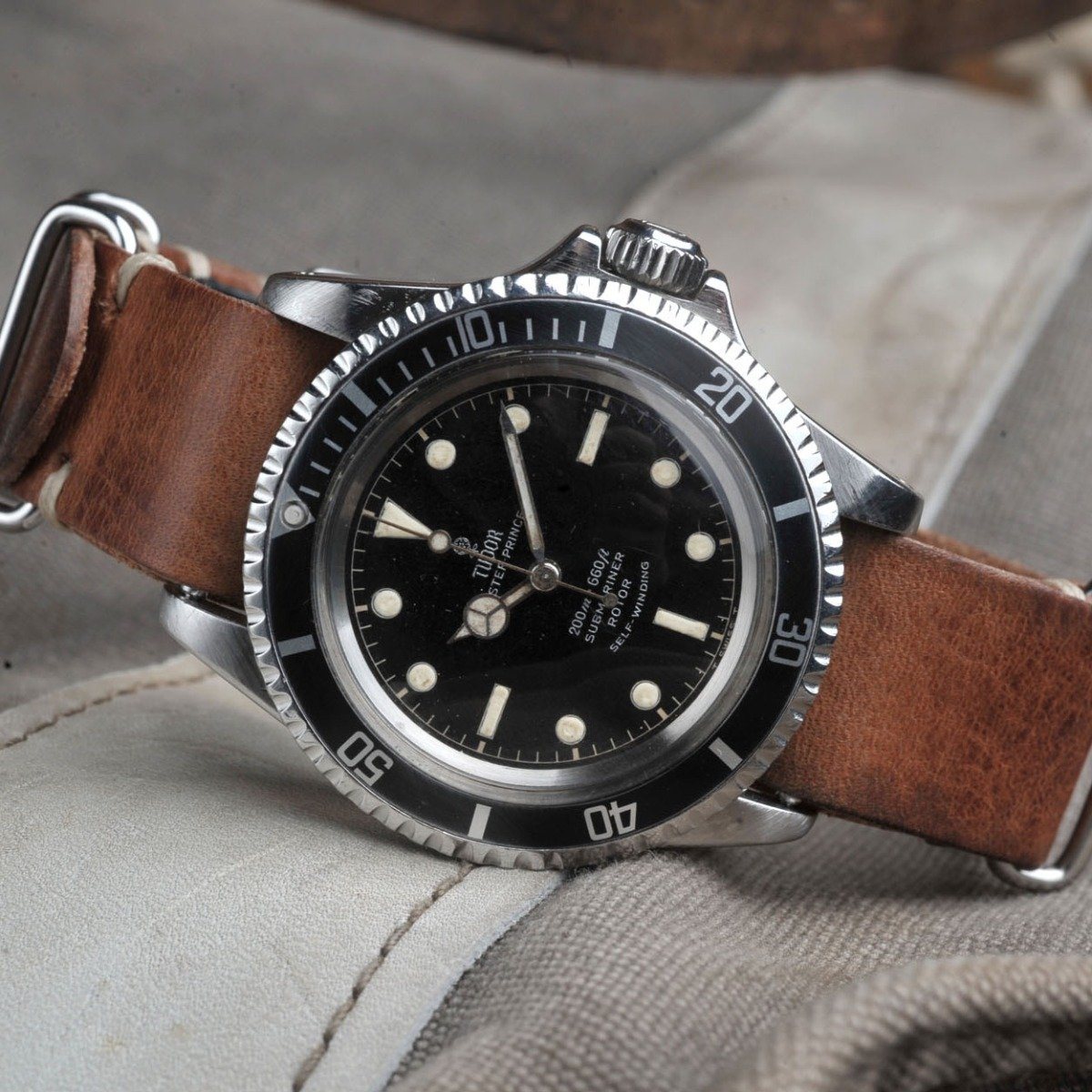 Submariner on sale leather nato