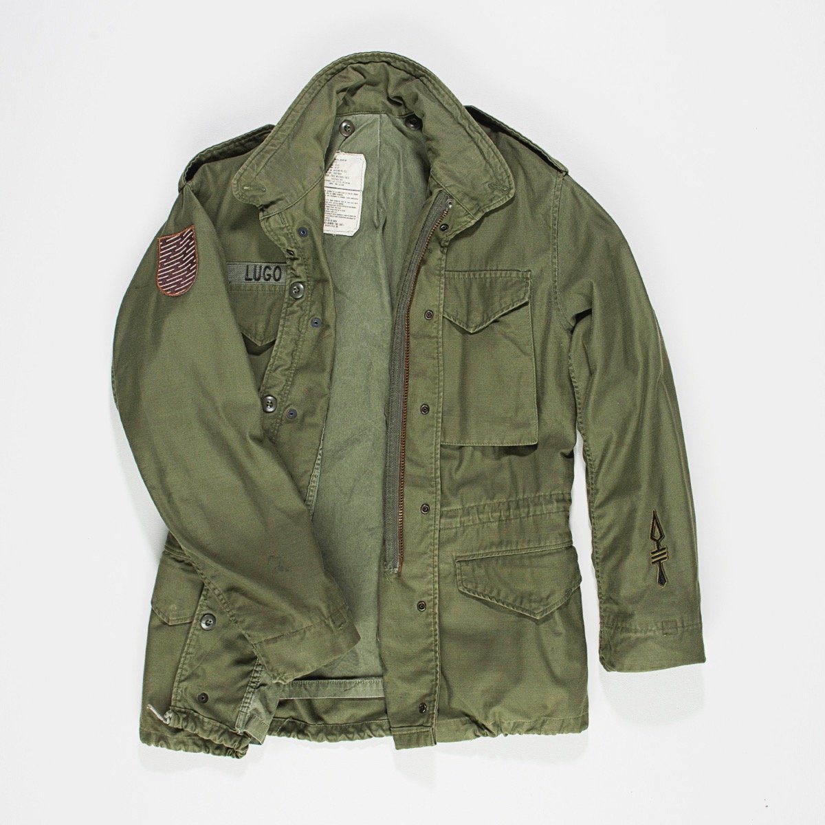 Custom military shop jacket