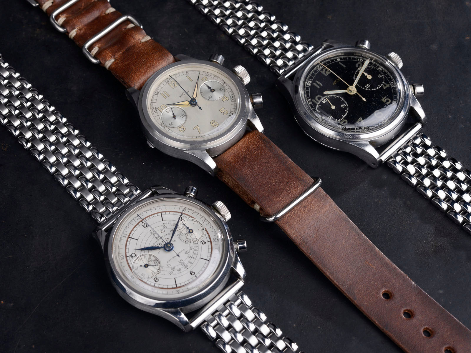 A Passion for Stainless Steel Chronograph Watches