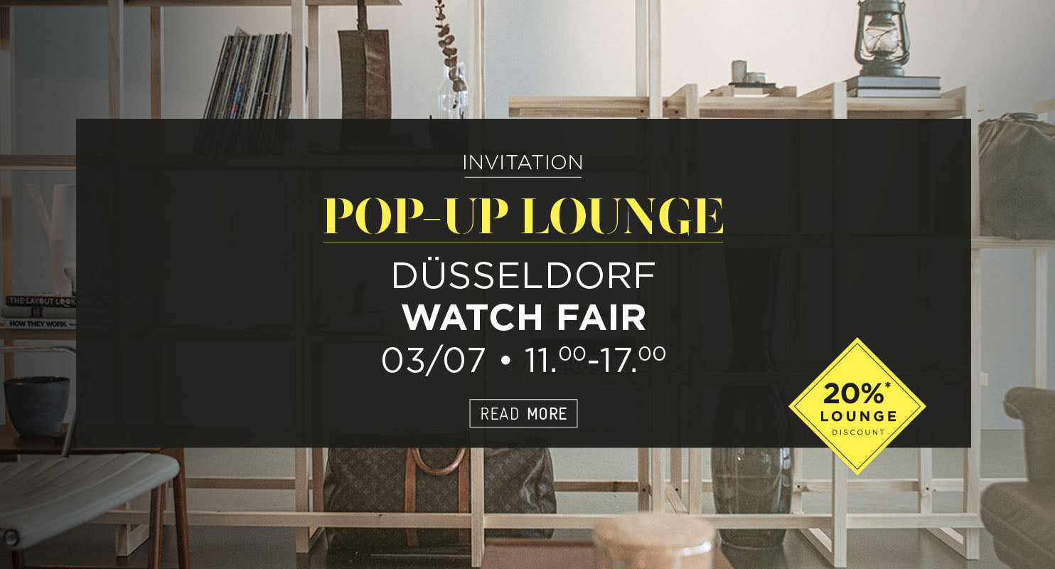B&S Pop Up Lounge @ Düsseldorf watch fair