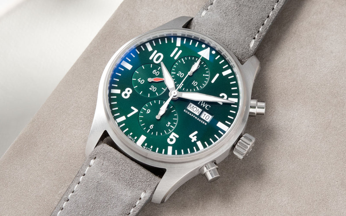 Strap Guide The IWC Spitfire Pilot’s Chronograph Watch